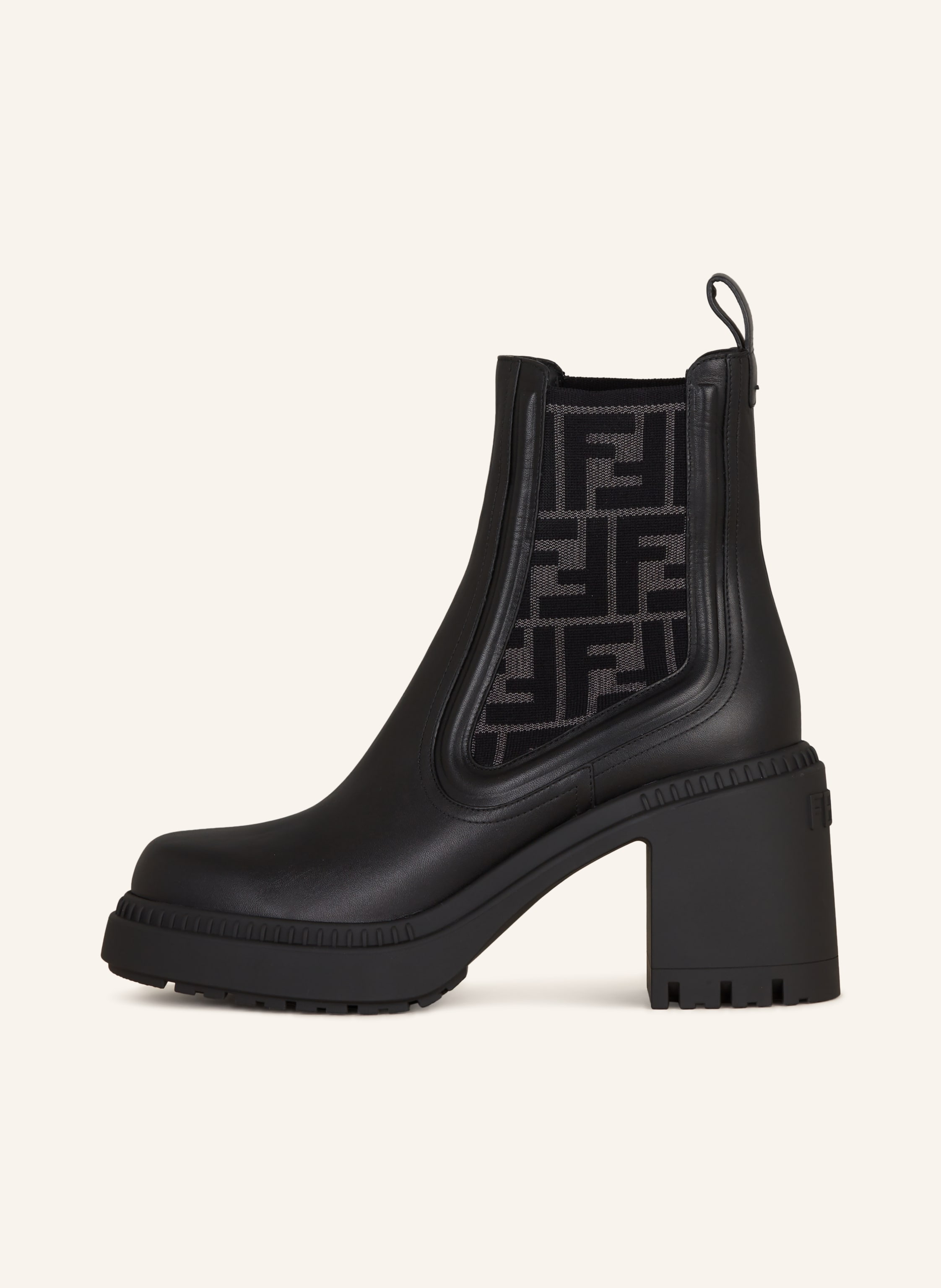 Thumbnail - Fendi Chelsea-Boots schwarz