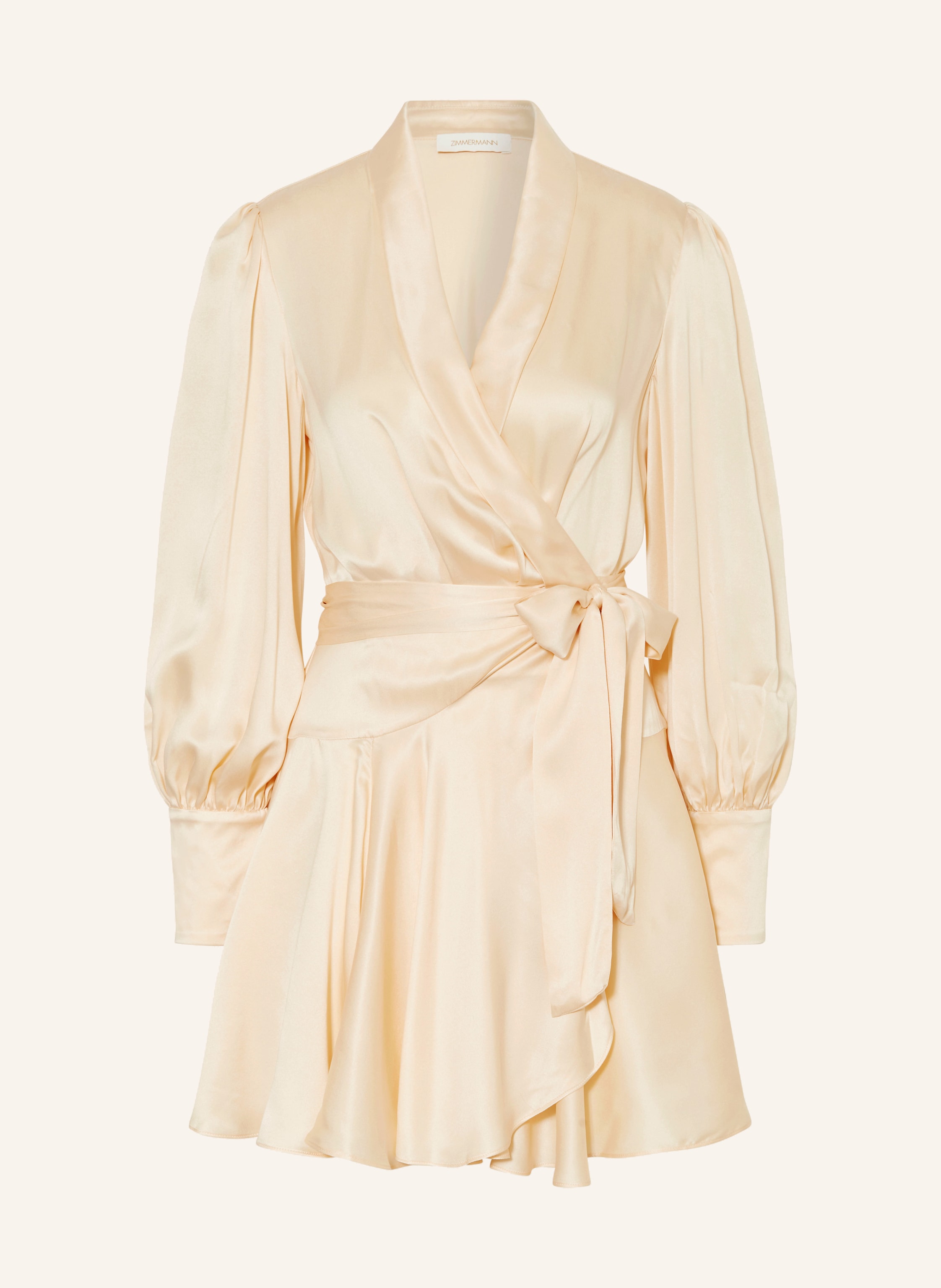 Zimmermann seiden wickelkleid clearance