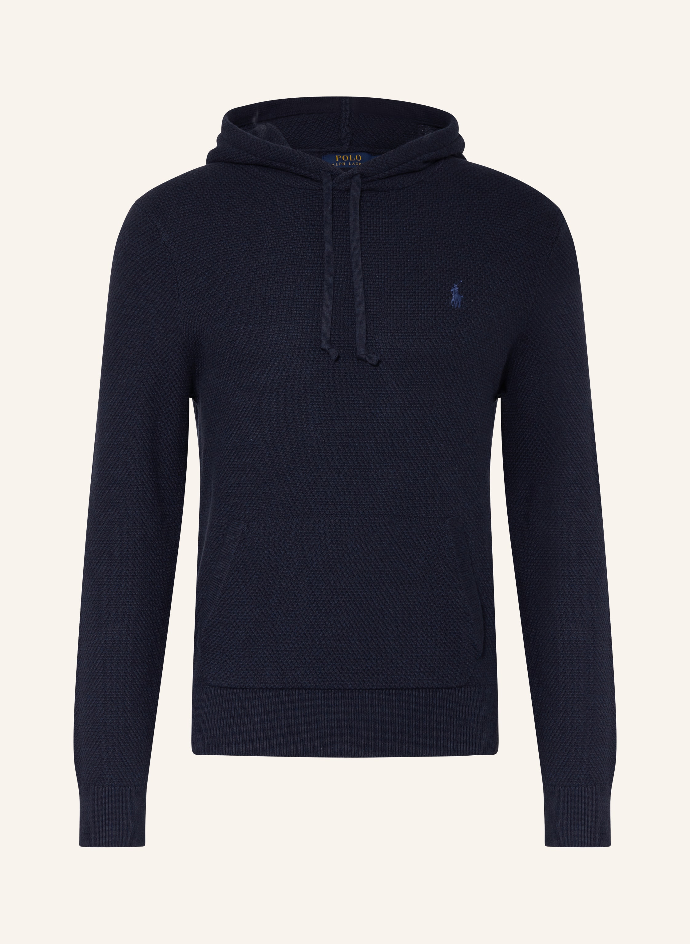 POLO RALPH LAUREN StrickHoodie in dunkelblau