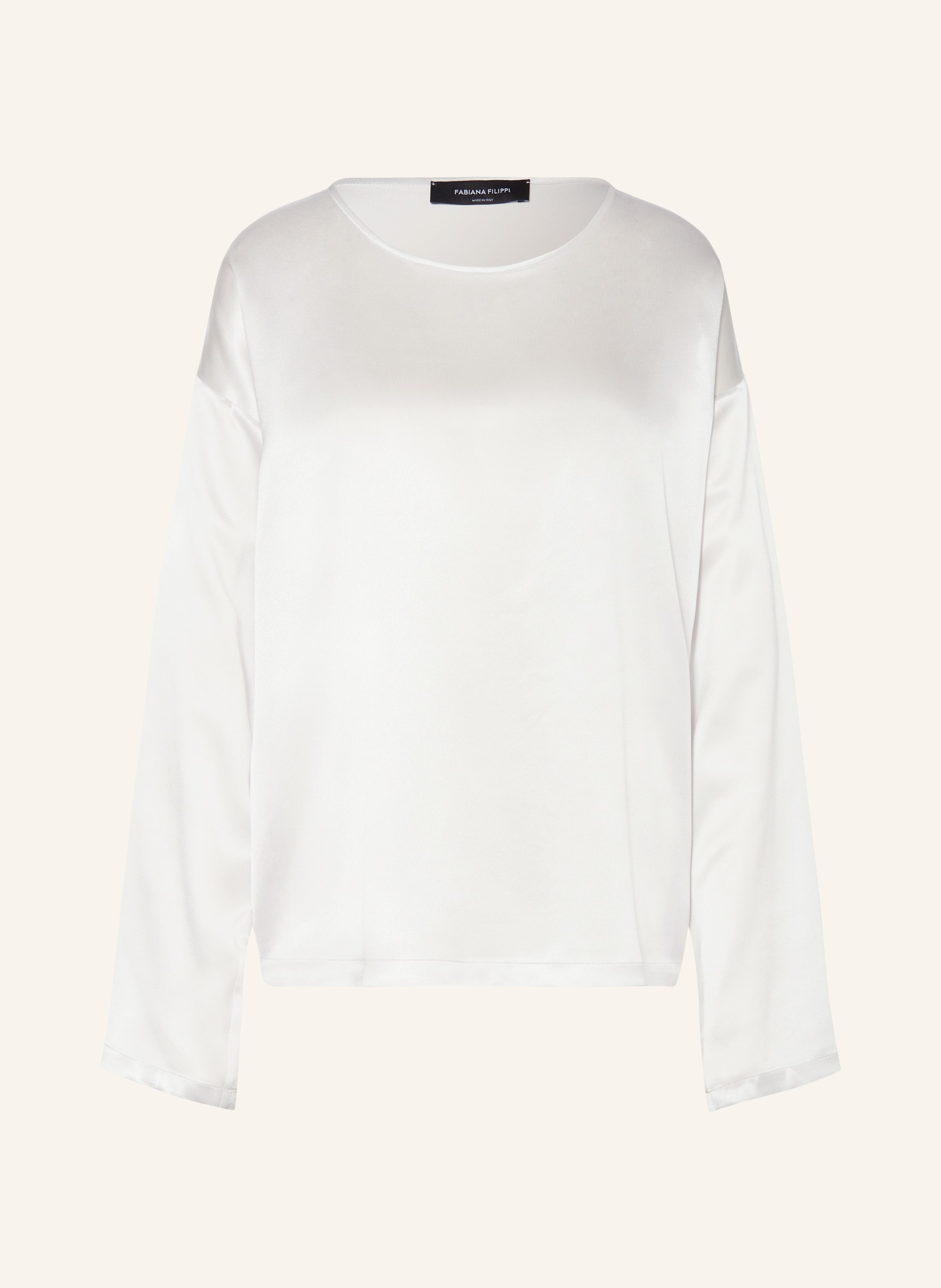 Tシャツ・カットソー FABIANA FILIPPI Cotton and lurex boat-neck sweater Fabiana Filippi short-sleeve Cotton T-shirt | White