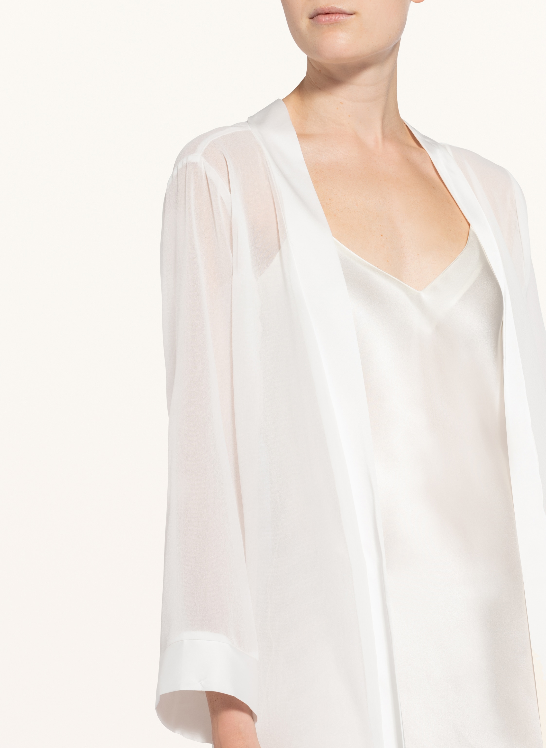 Thumbnail - Bluebella Damen-Kimono weiss