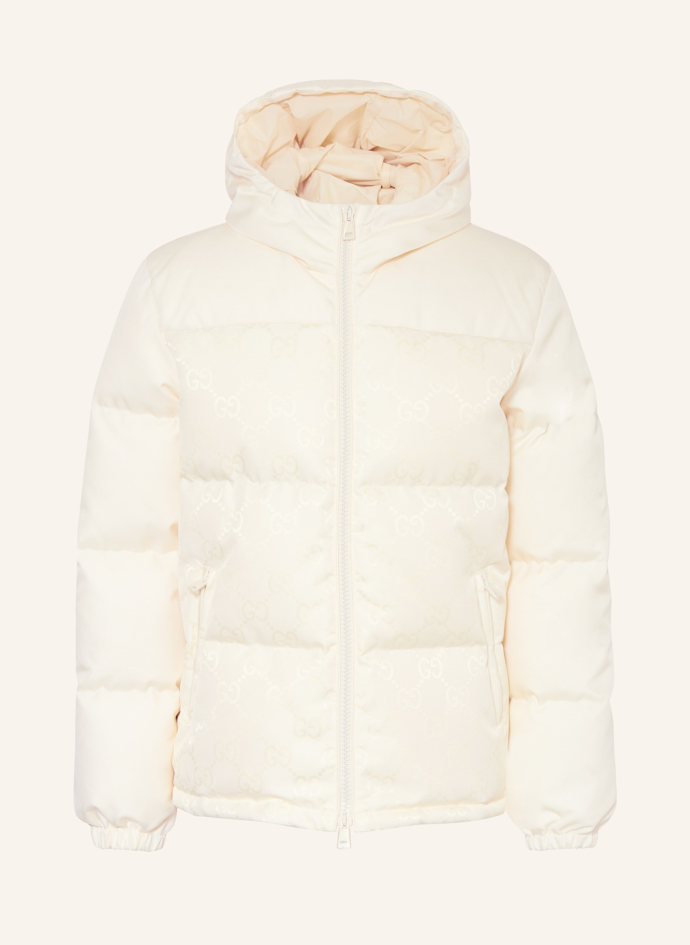 GUCCI Down jacket in white
