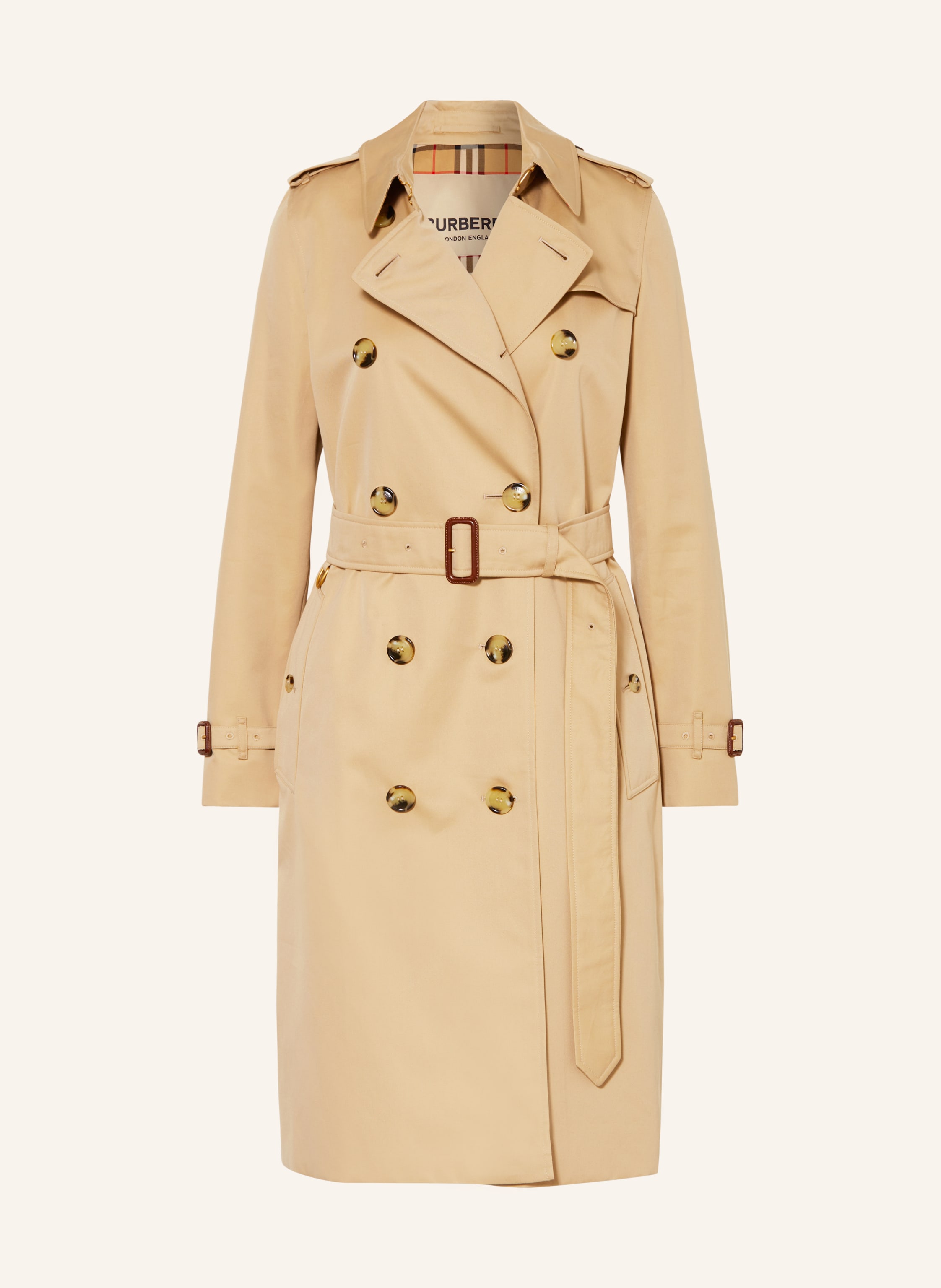 BURBERRY Trench coat KENSINGTON in beige