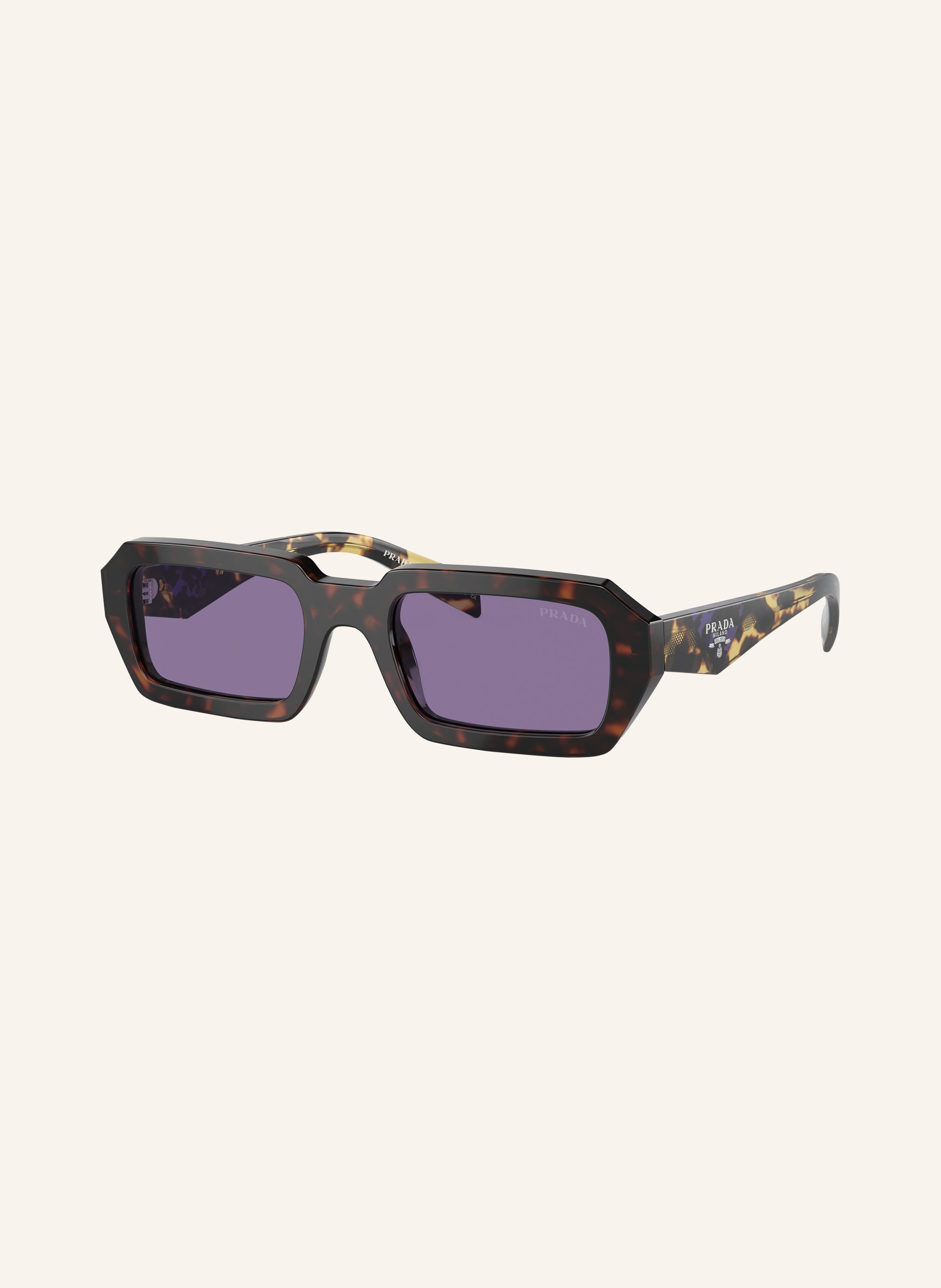 Prada Prada Sonnenbrille Pr a12s braun in 17N50B -HAVANA/ BLAU