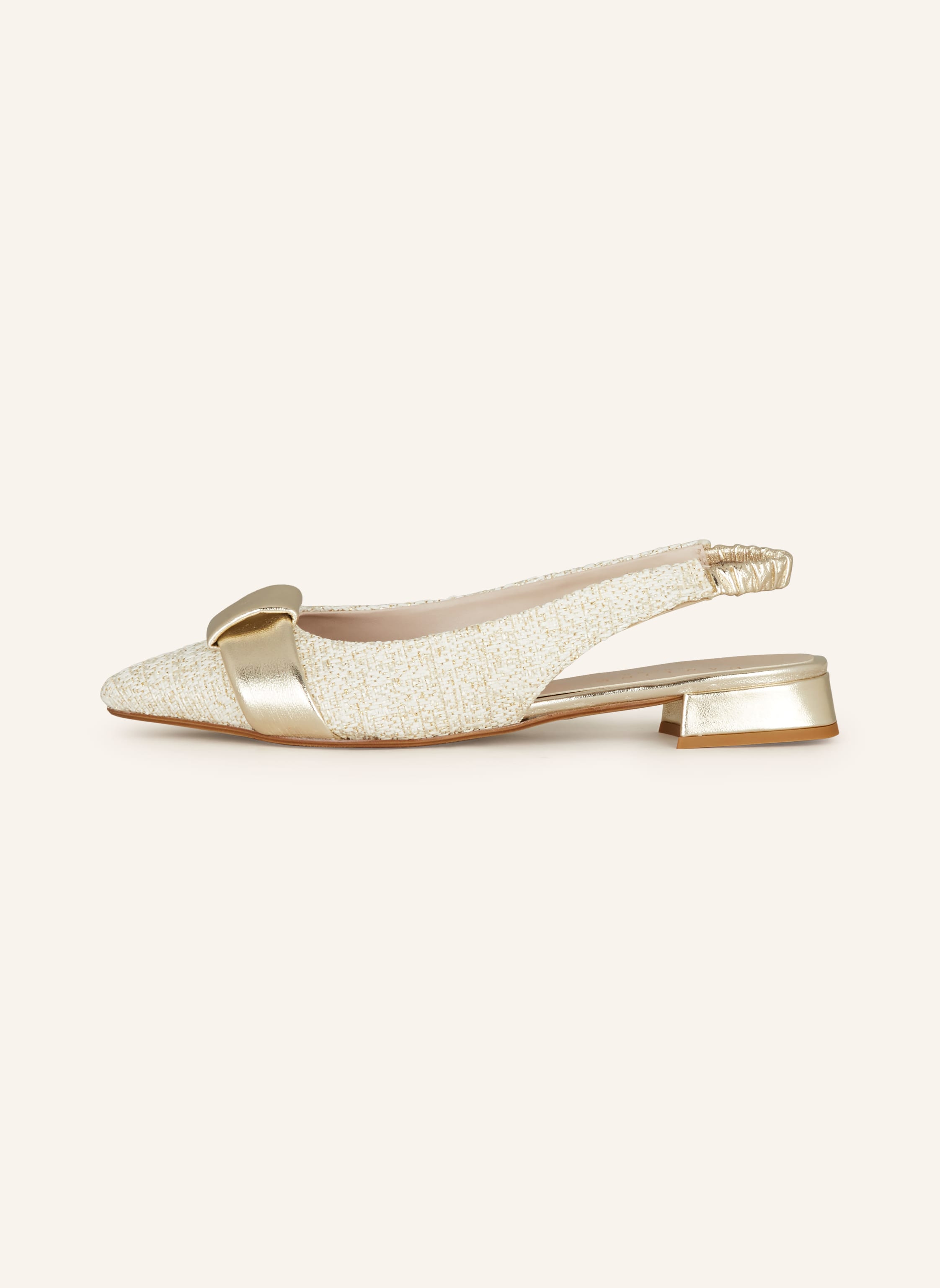 Thumbnail - Darling Harbour Slingballerinas beige