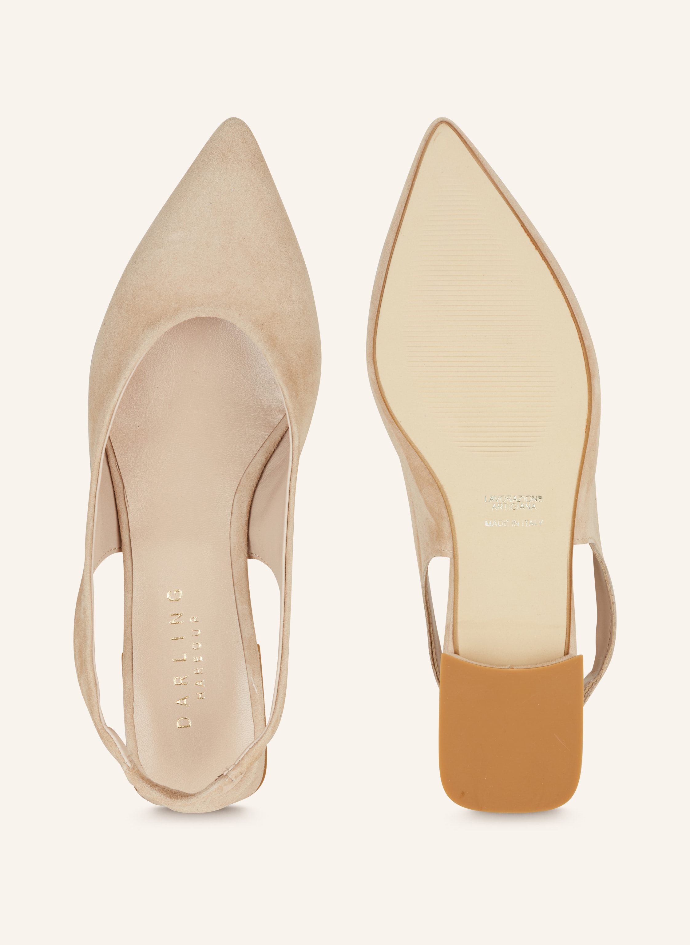 Darling Harbour Slingballerinas beige – Bild 2