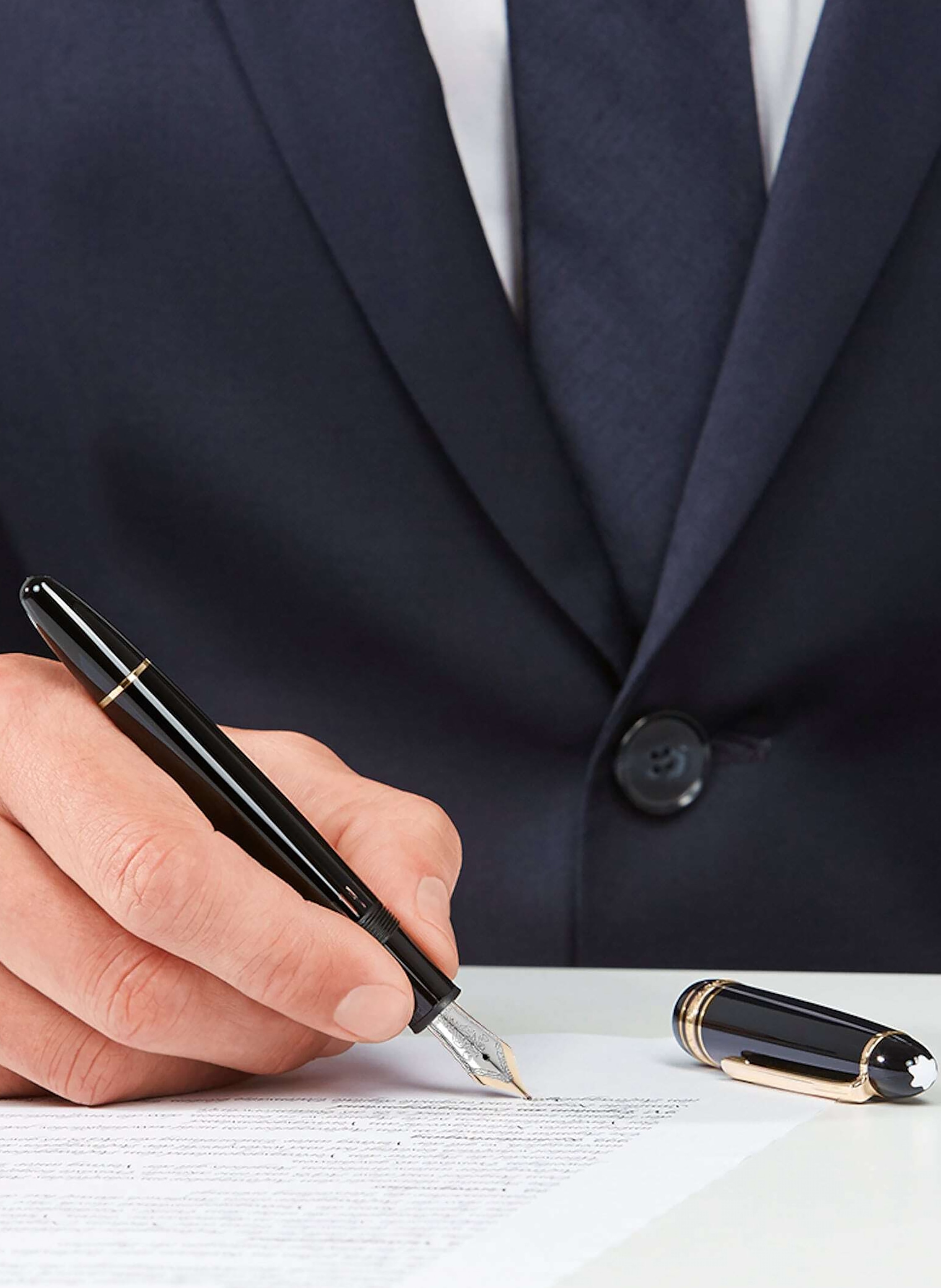 Thumbnail - Montblanc Füllfederhalter Meisterstück Gold-Coated Legrand schwarz