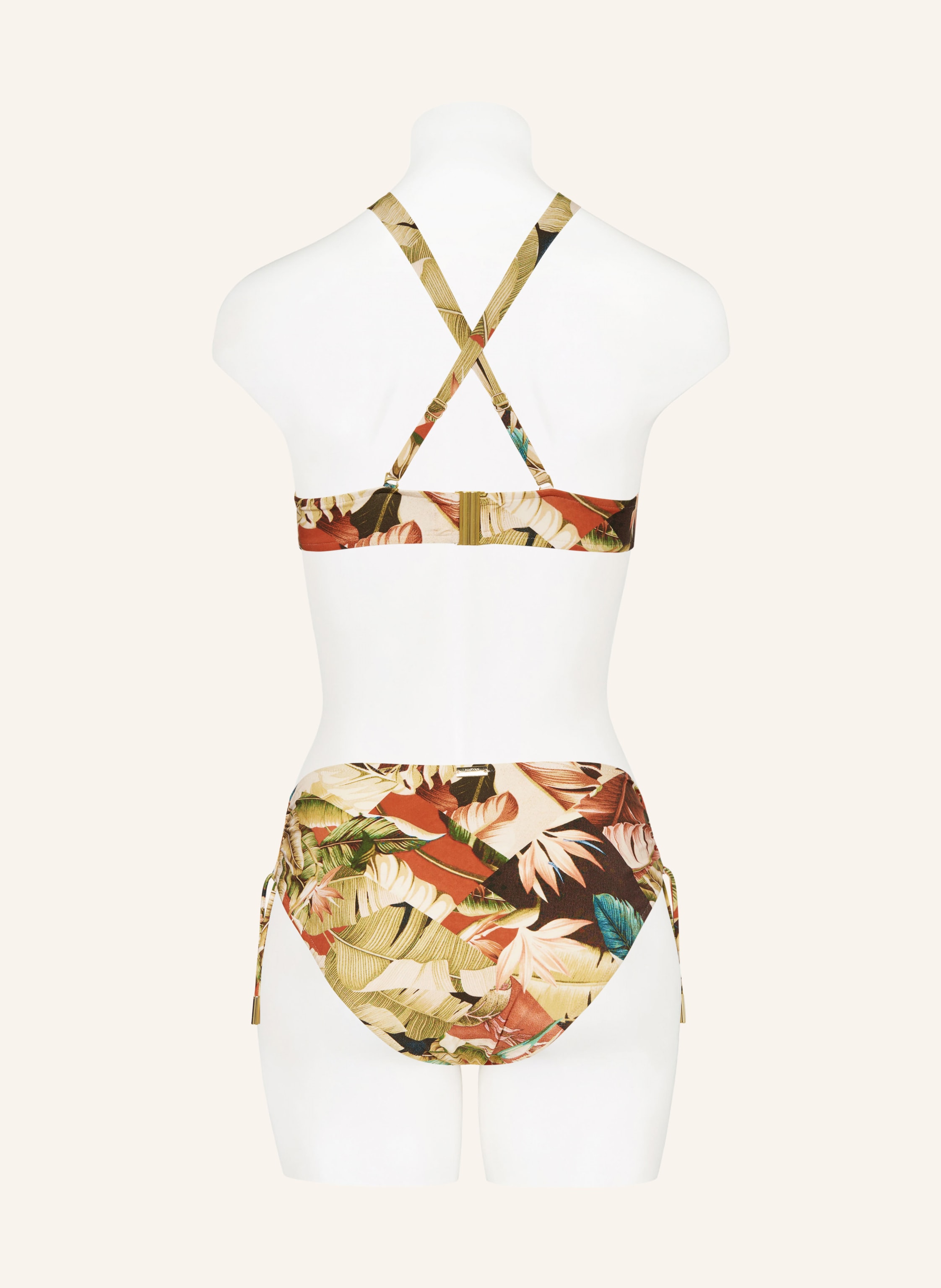 Thumbnail - Maryan Mehlhorn Bralette-Bikini-Top Hypnotic orange