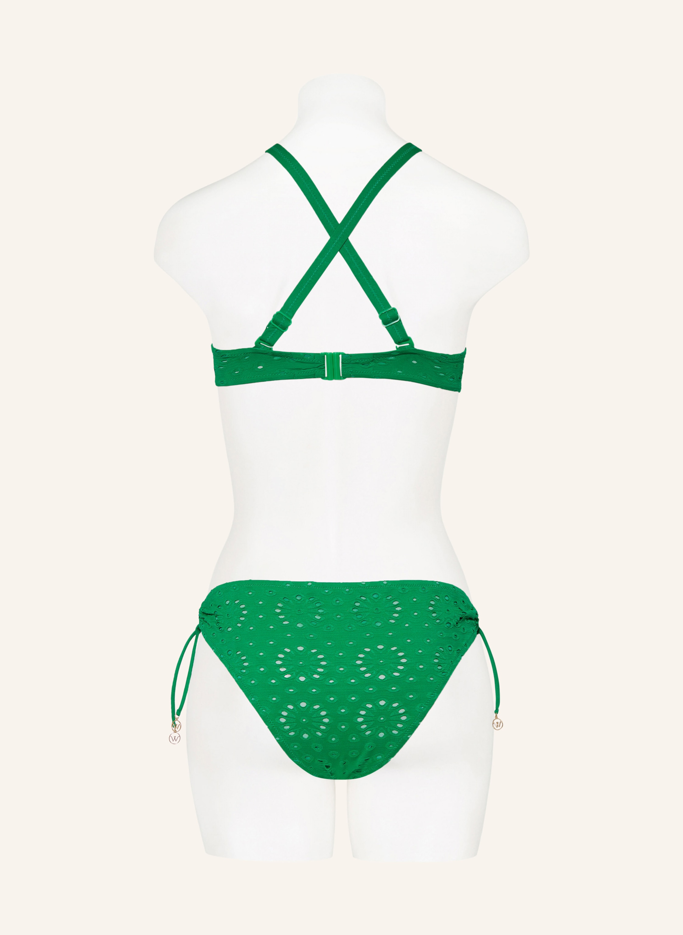 Thumbnail - Watercult Bügel-Bikini-Top Riviera Notes gruen