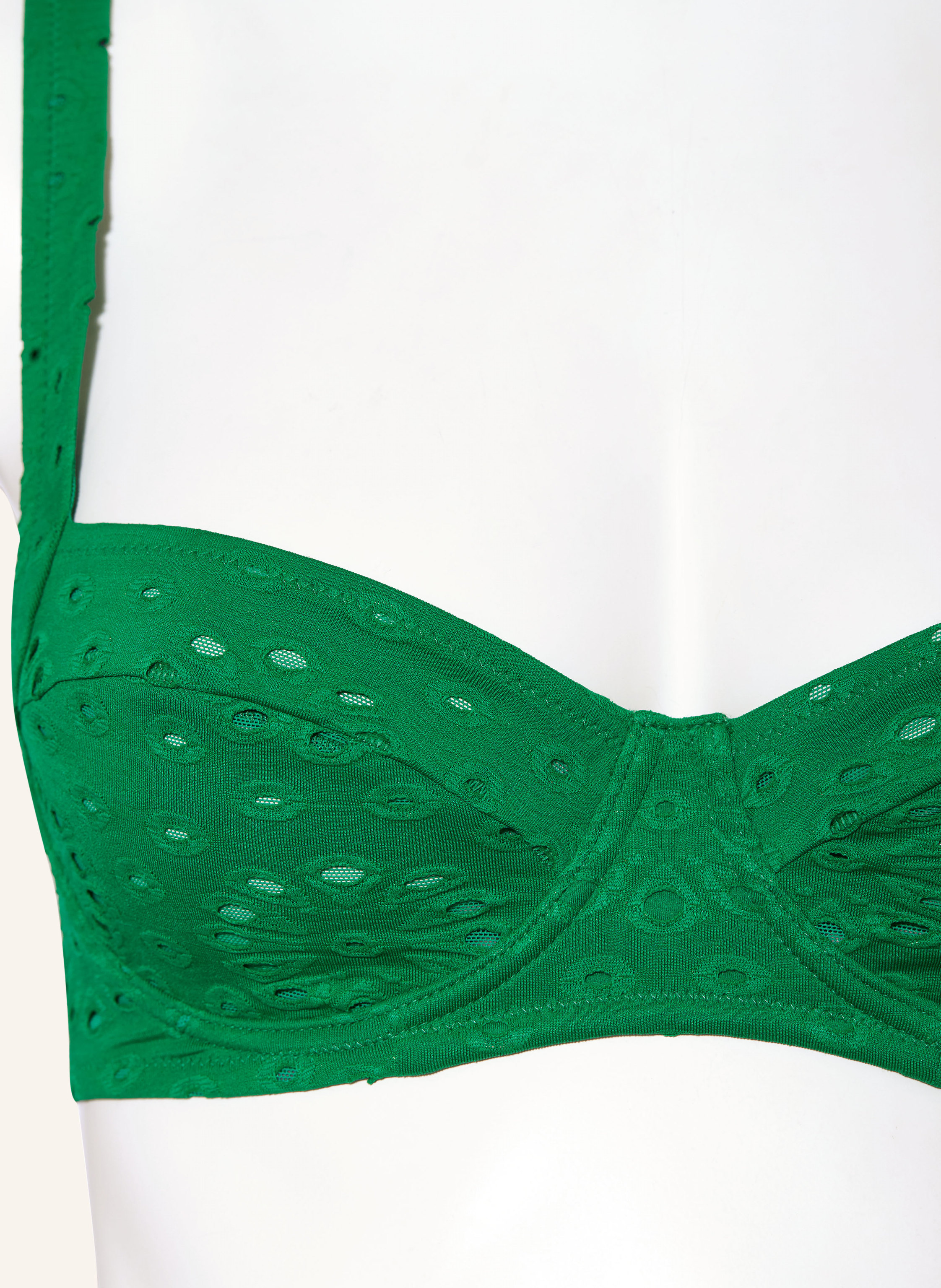 Thumbnail - Watercult Bügel-Bikini-Top Riviera Notes gruen