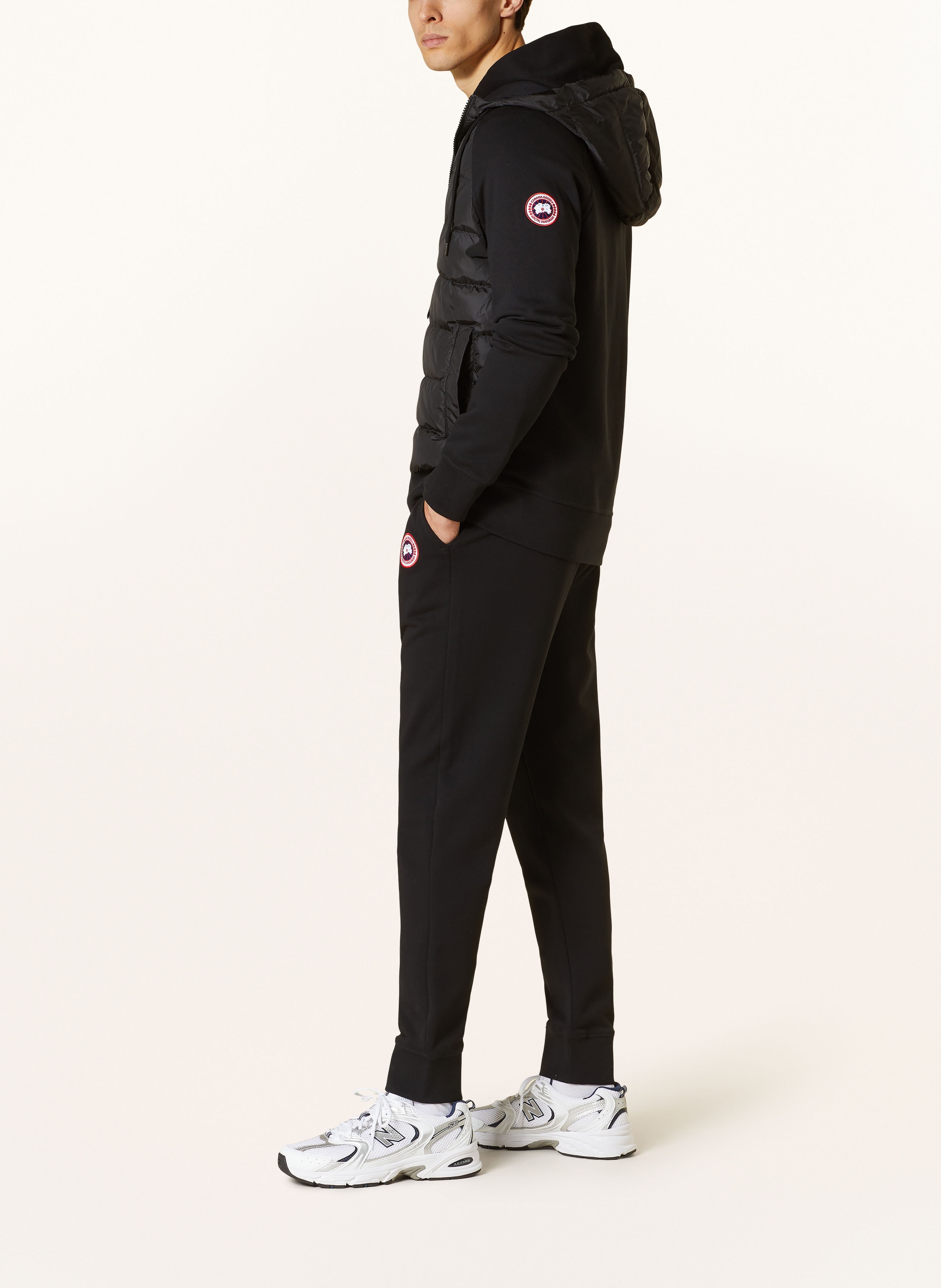 Thumbnail - Canada Goose Sweatpants Huron schwarz