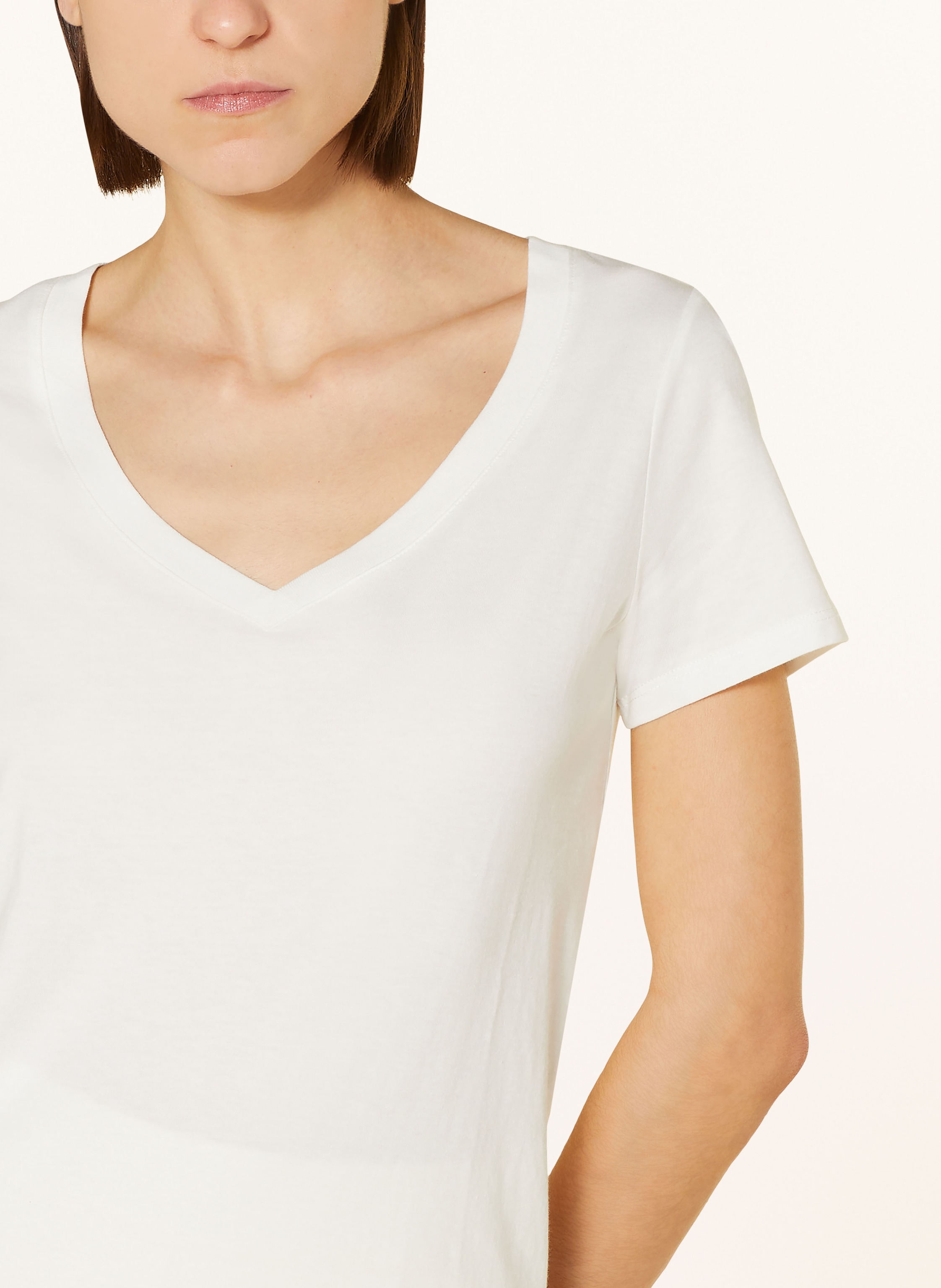 Thumbnail - Oui T-Shirt weiss
