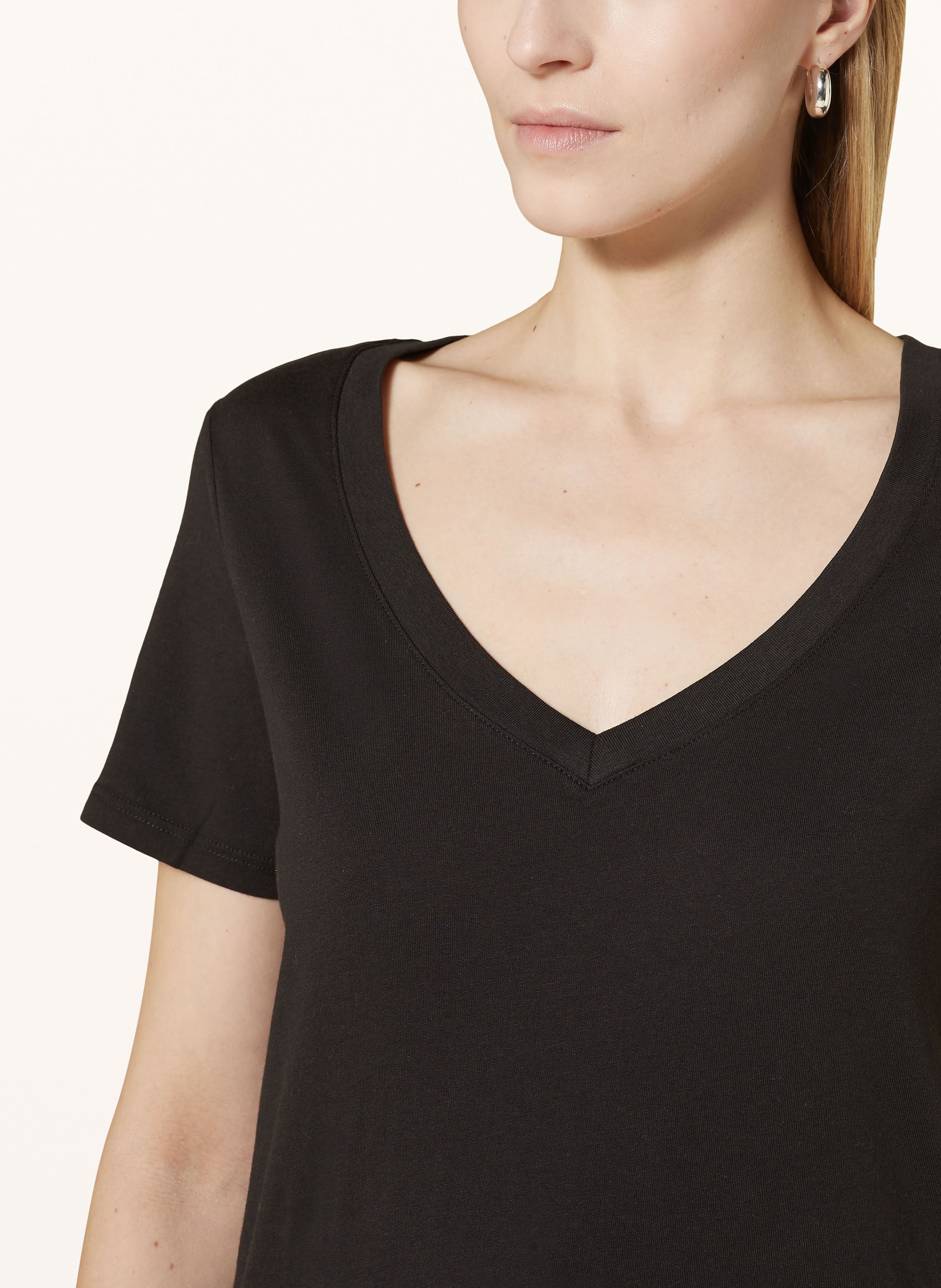 Thumbnail - Oui T-Shirt schwarz