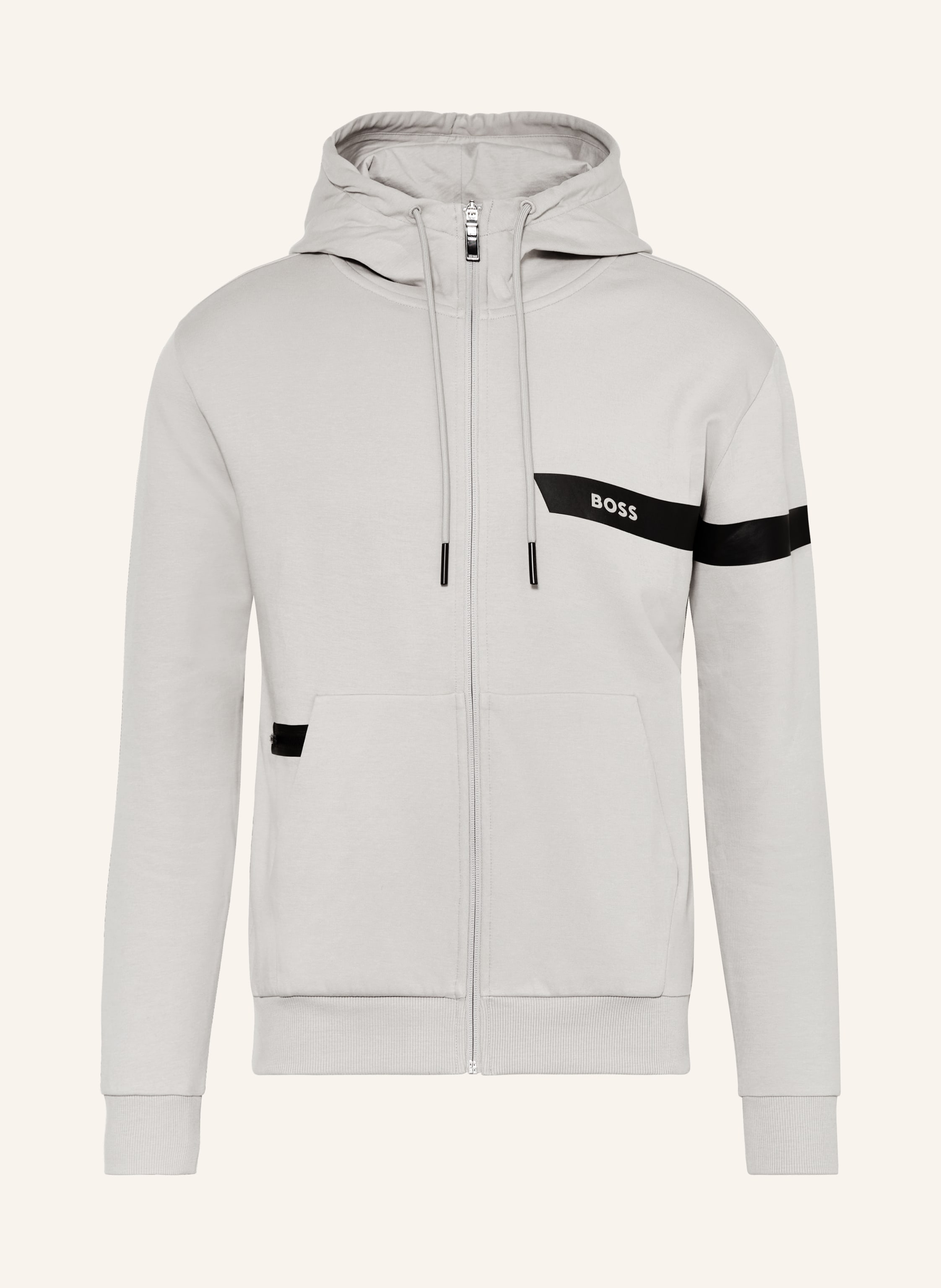 Hugo boss clearance grey zip up
