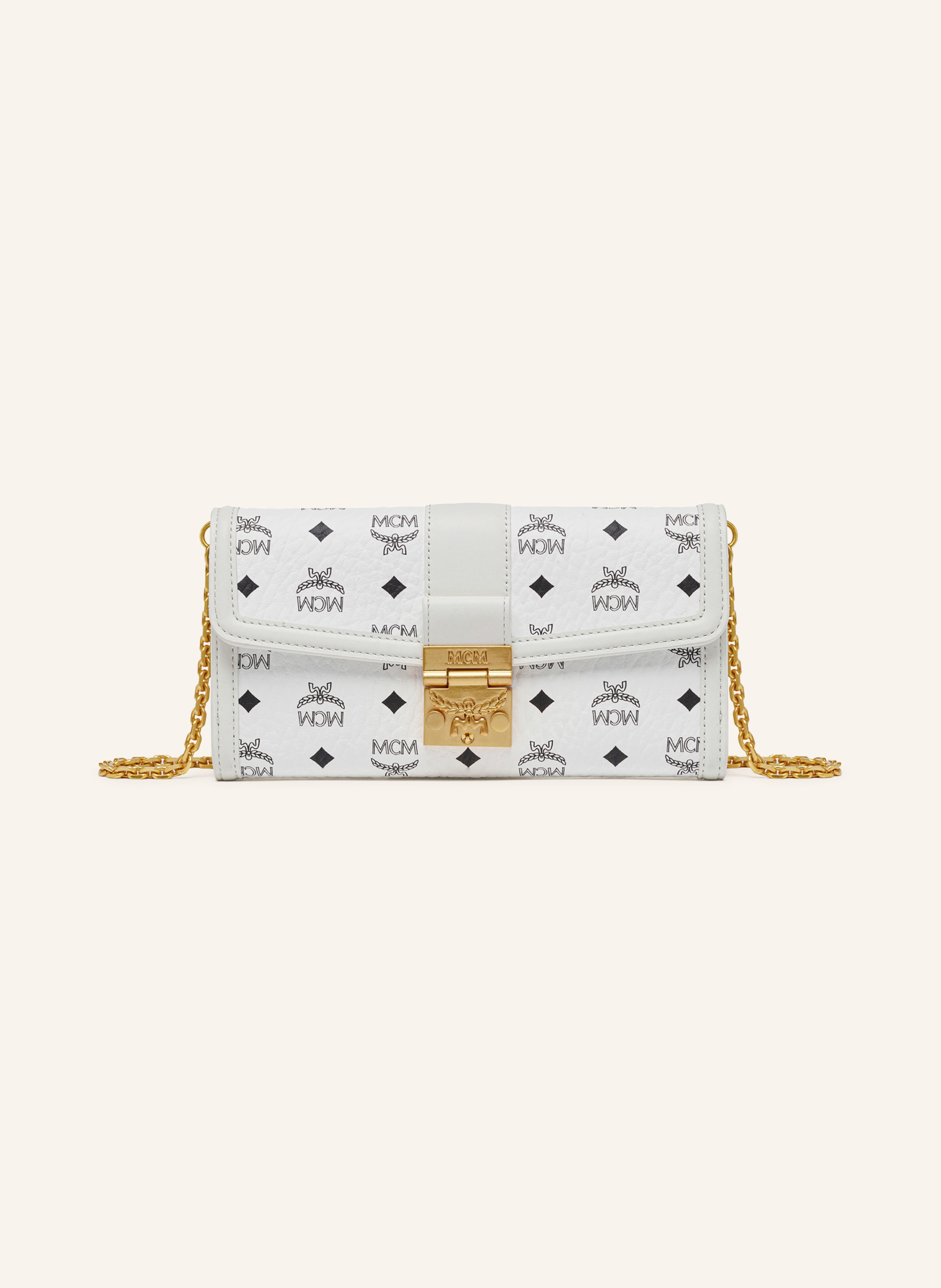 MCM Geldbörse TRACY zum Umhängen in wt white