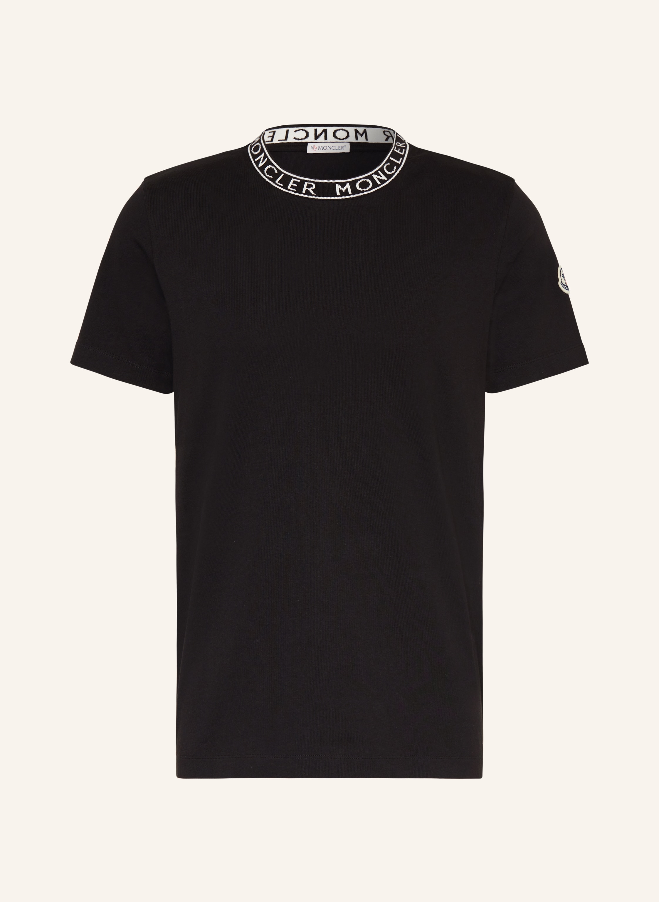 新品　MONCLER MAGLIA T-SHIRT ブラック TG 4A 新品 MONCLER MAGLIA T-SHIRT ブラック TG 4A 新品 MONCLER