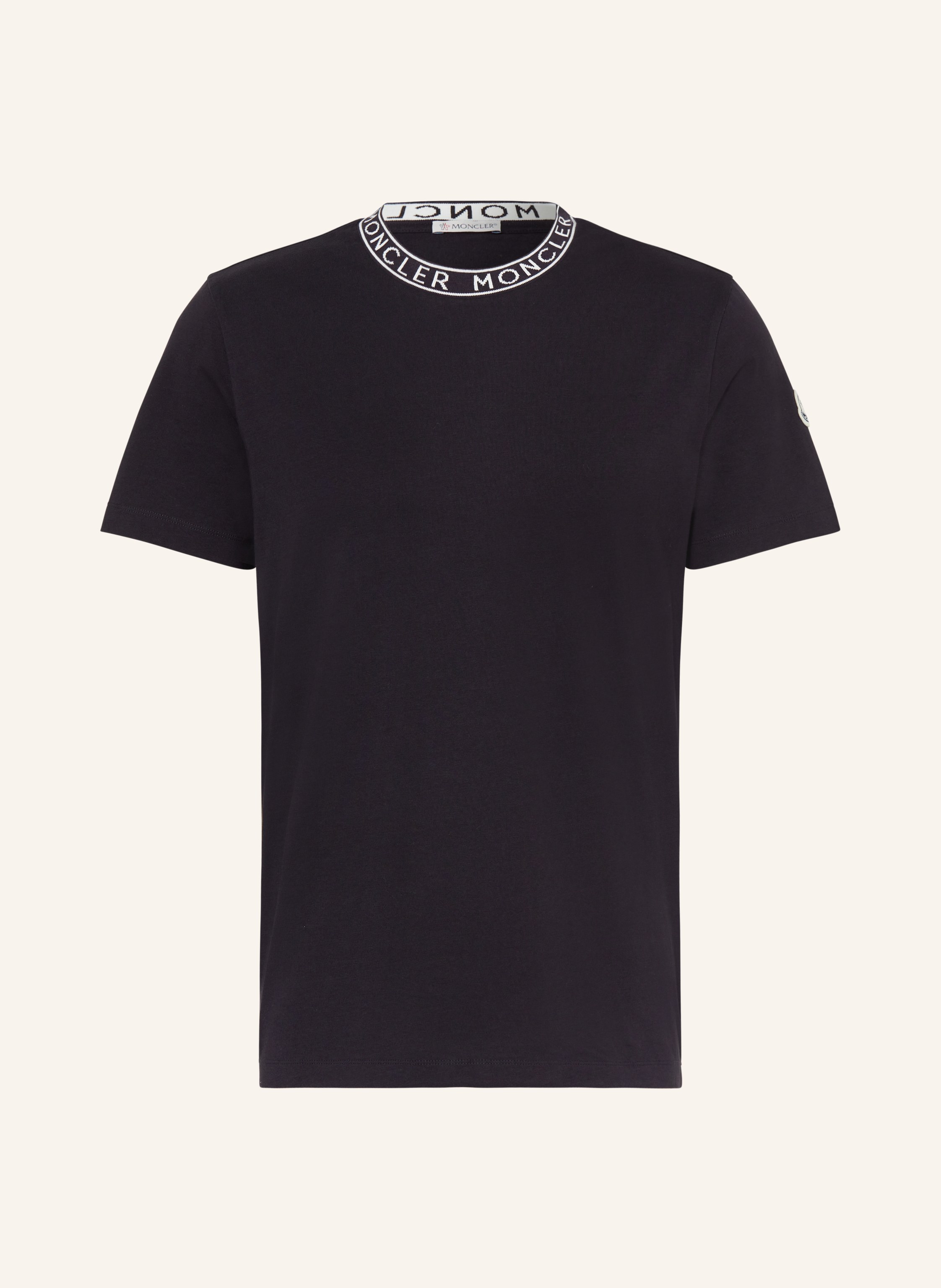 MONCLER T-Shirt in dunkelblau