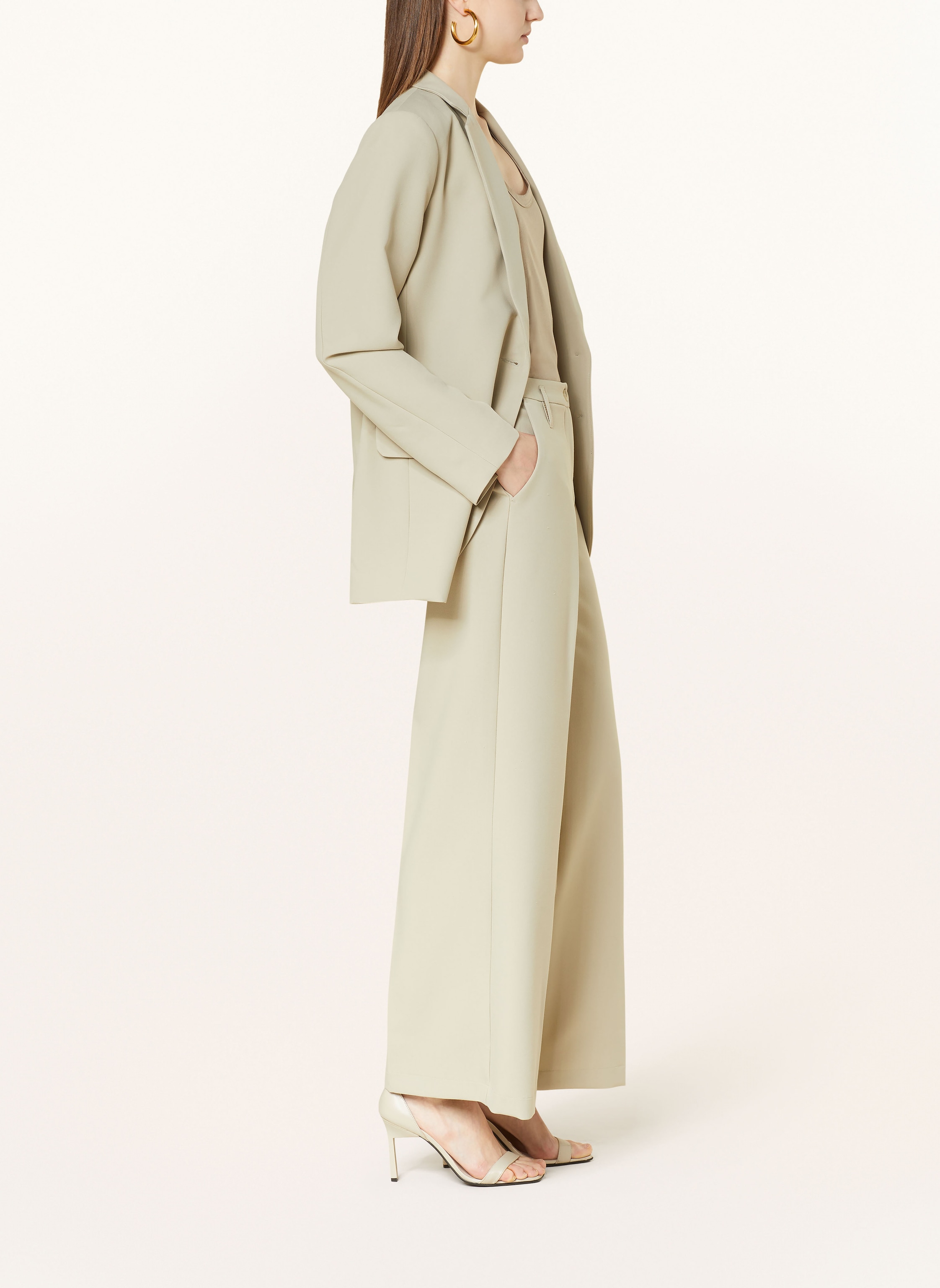 Thumbnail - Summum Woman Marlenehose gruen