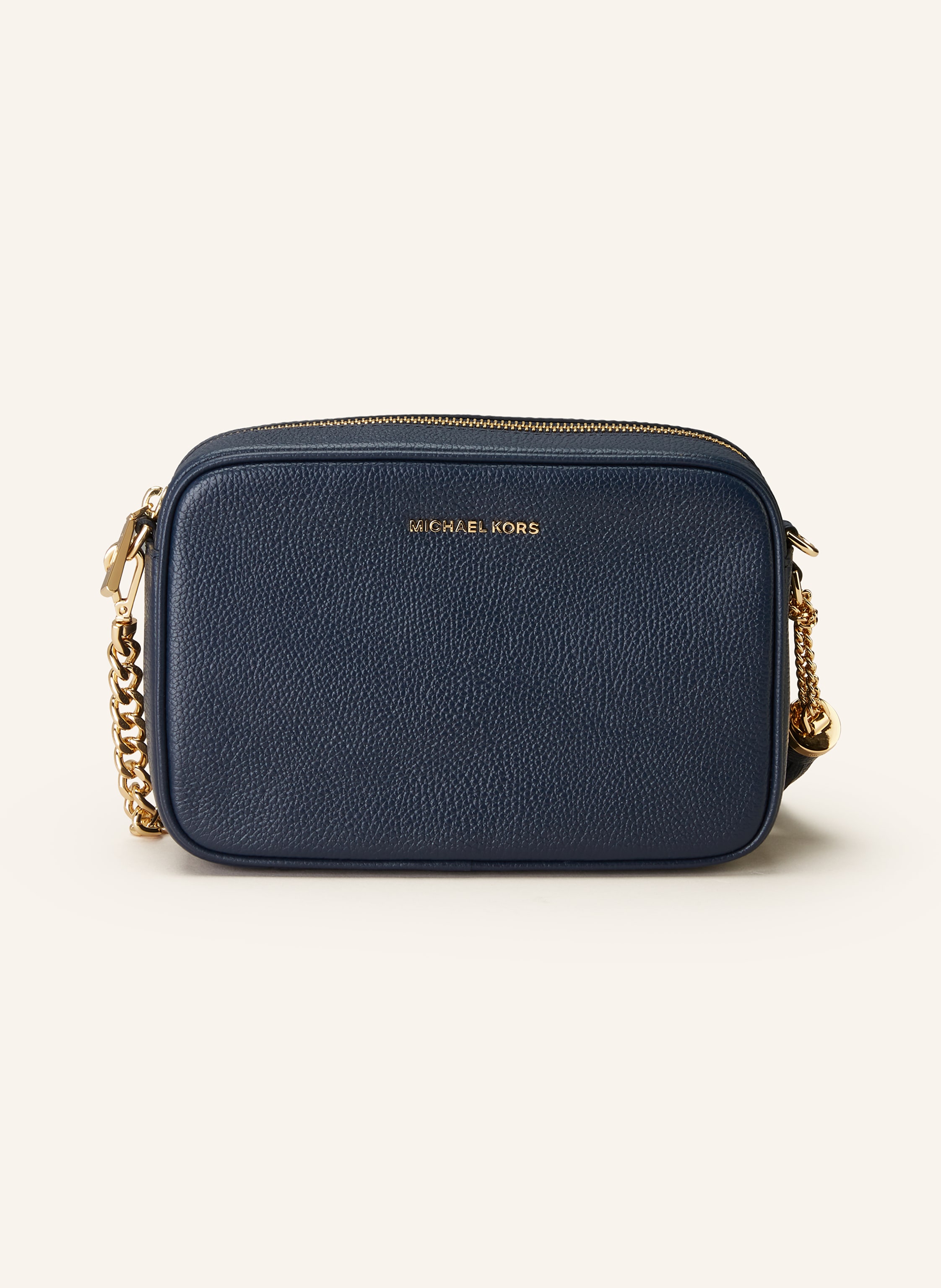 Purse Tasche Blau Gold Crossbody Bag Michael Kors Tasche Blau