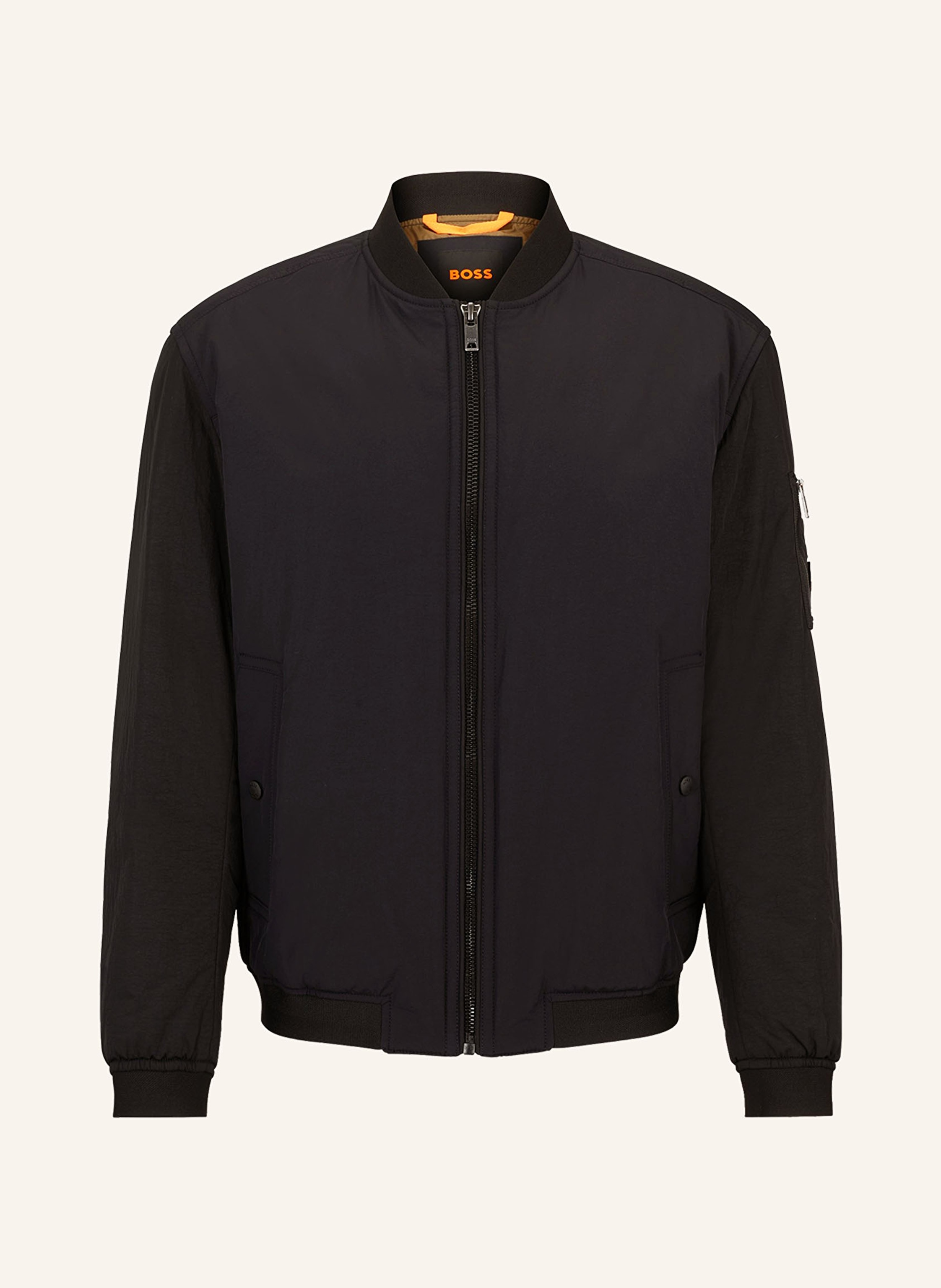 BOSS Bomber jacket OBRIGHT in black