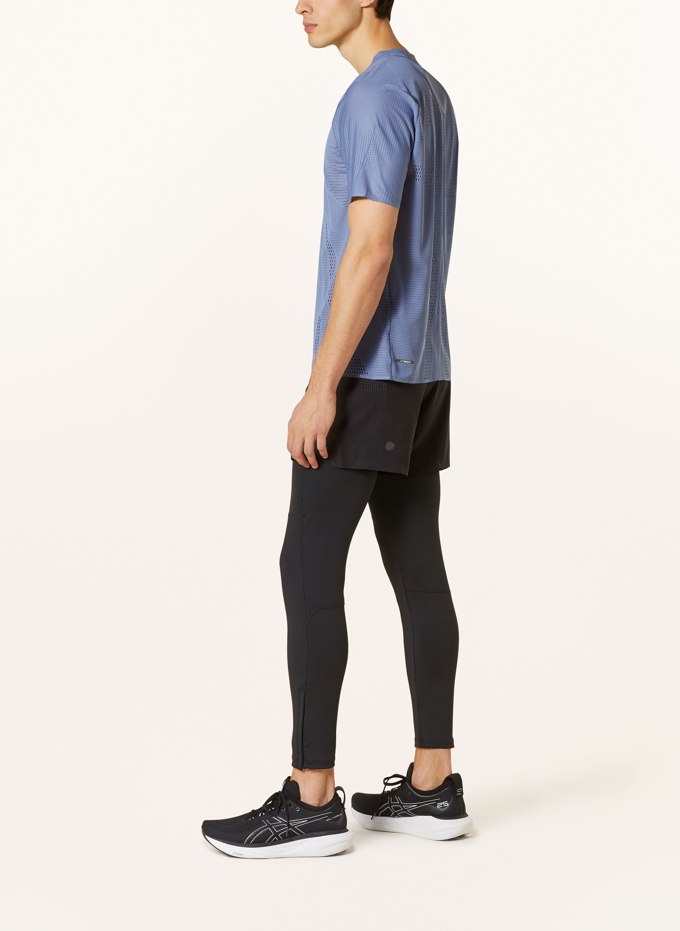 Thumbnail - Asics 2-In-1-Laufshorts Metarun schwarz