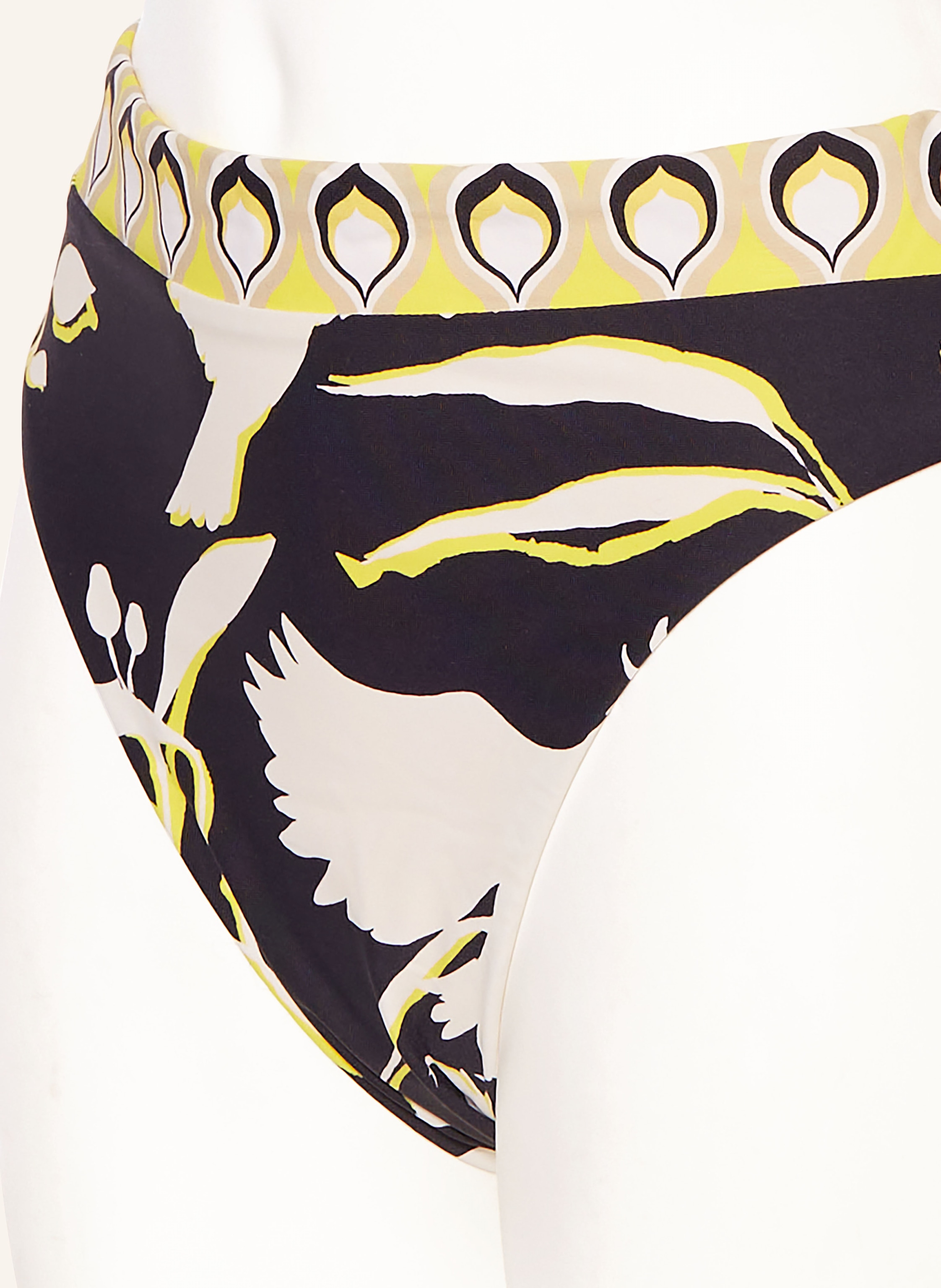 Thumbnail - Seafolly High-Waist-Bikikini-Hose Birds Of Paradise schwarz