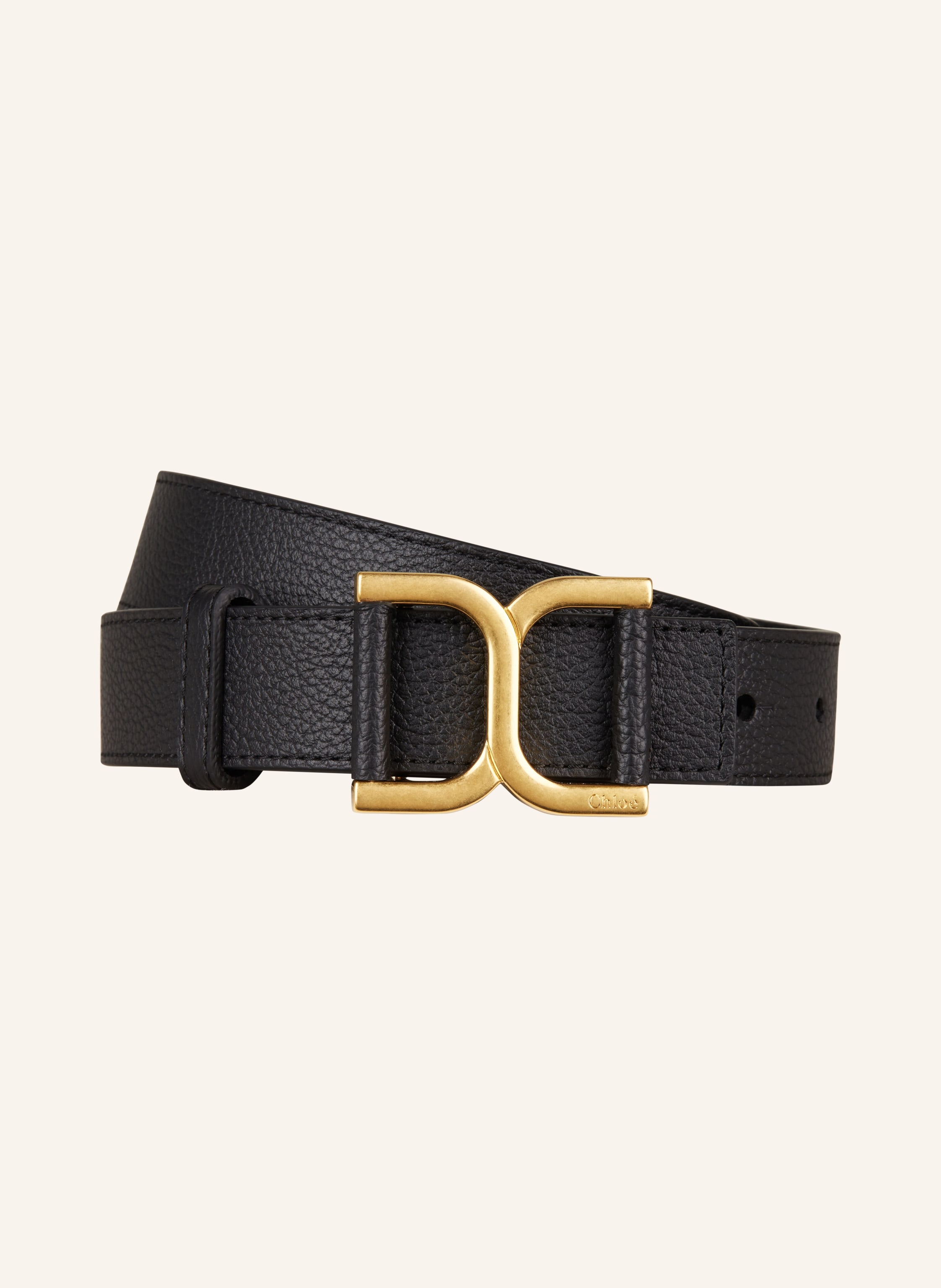 Chloe leather belt top