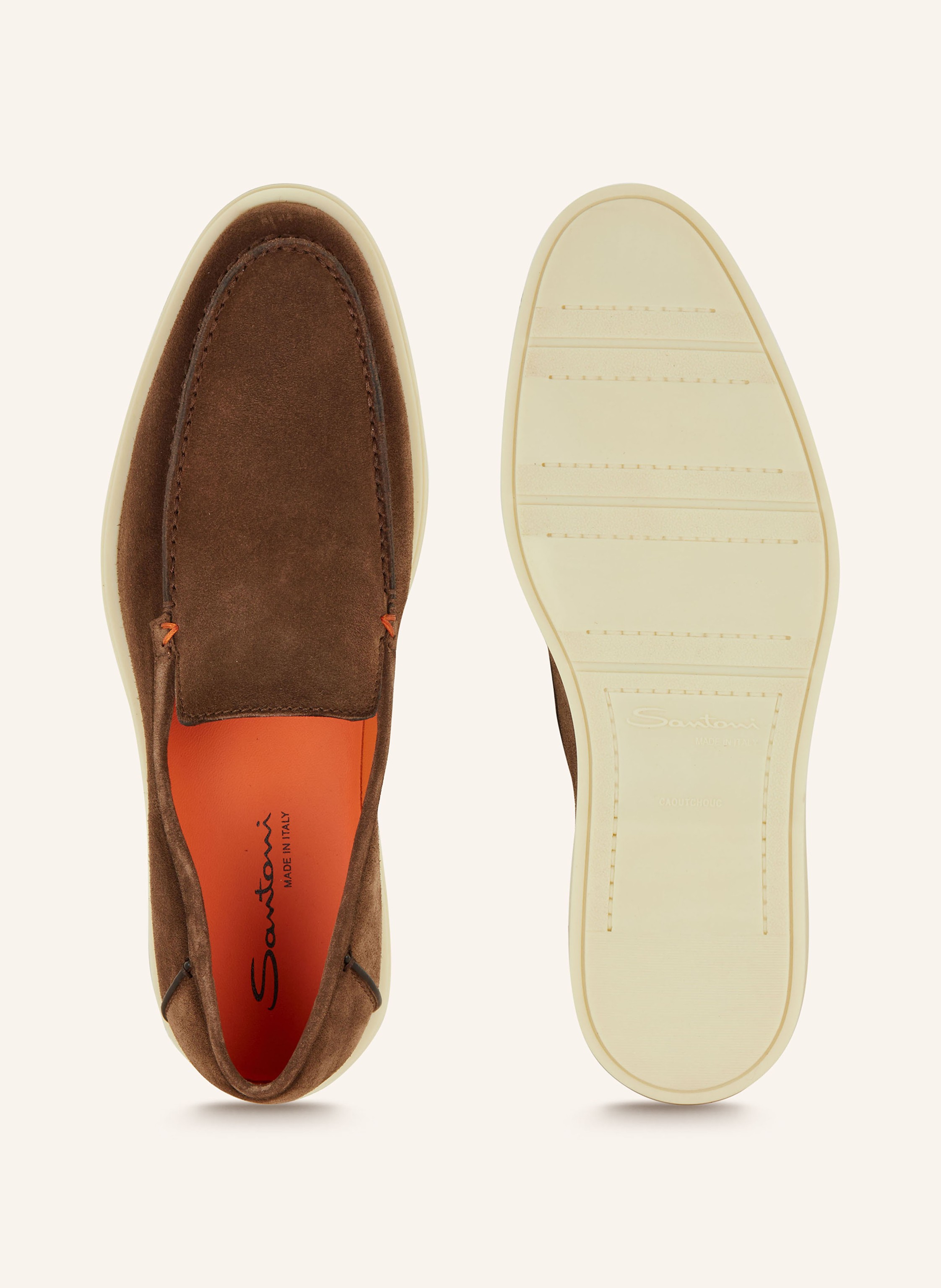 Thumbnail - Santoni Slipper Botanist braun