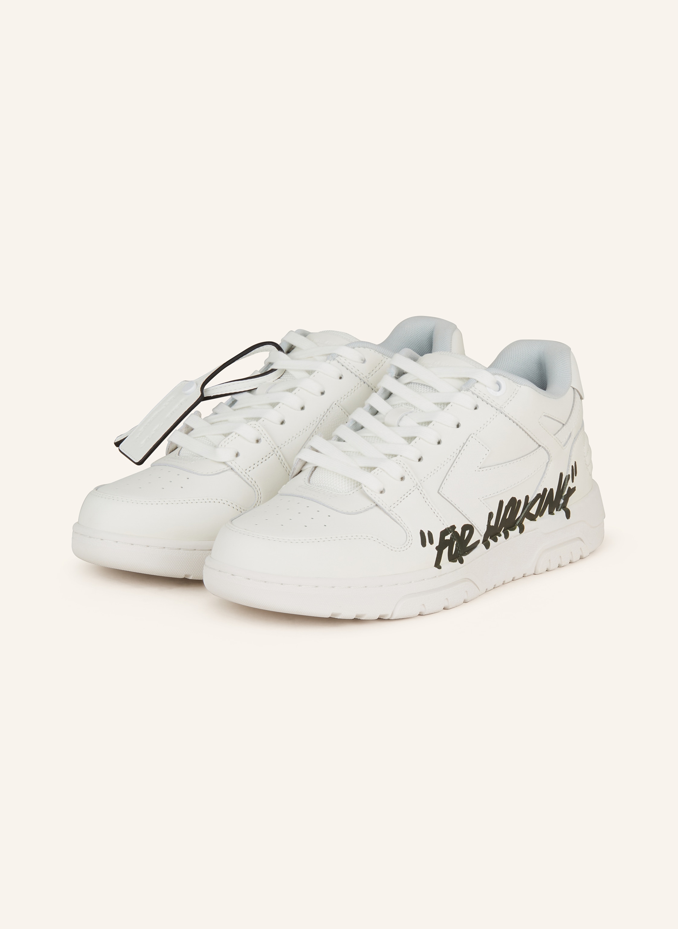 Off White Sneakers OUT OF OFFICE in white black