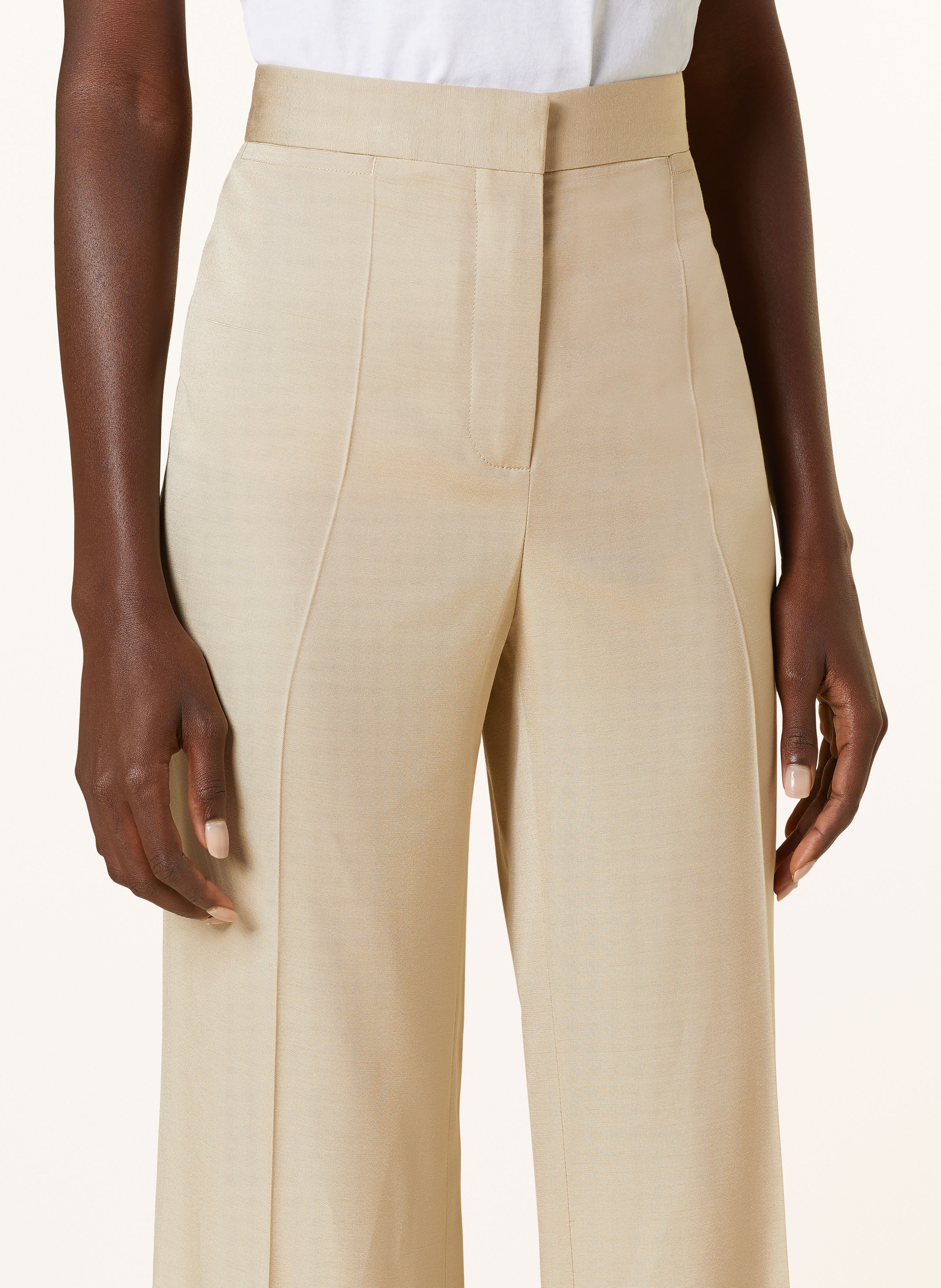 Thumbnail - Stella Mccartney Hose beige