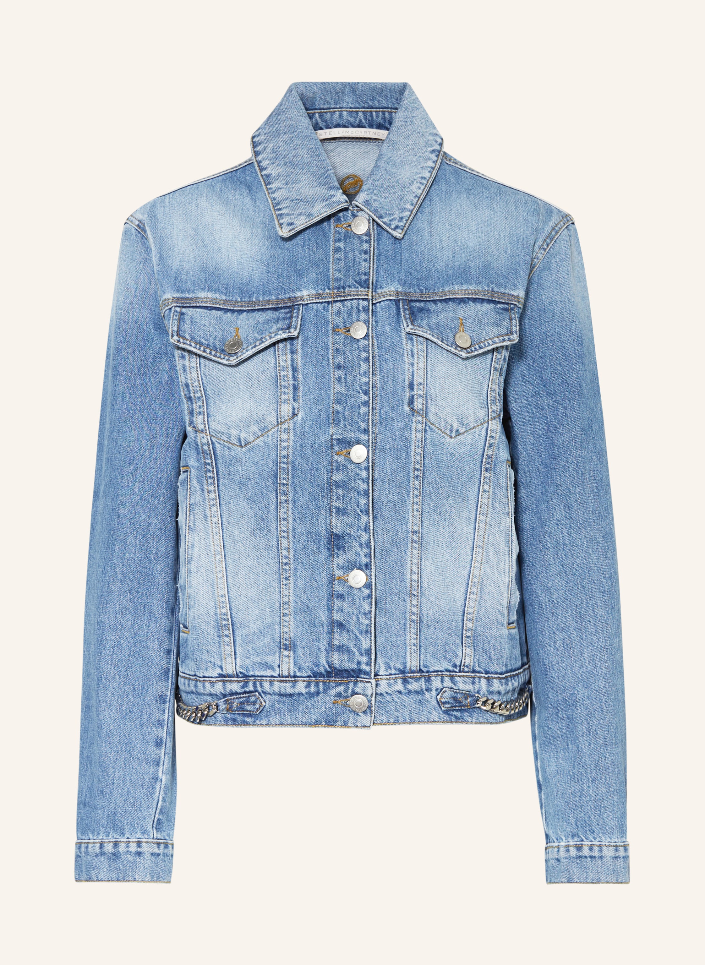 Stella mccartney jean jacket hot sale