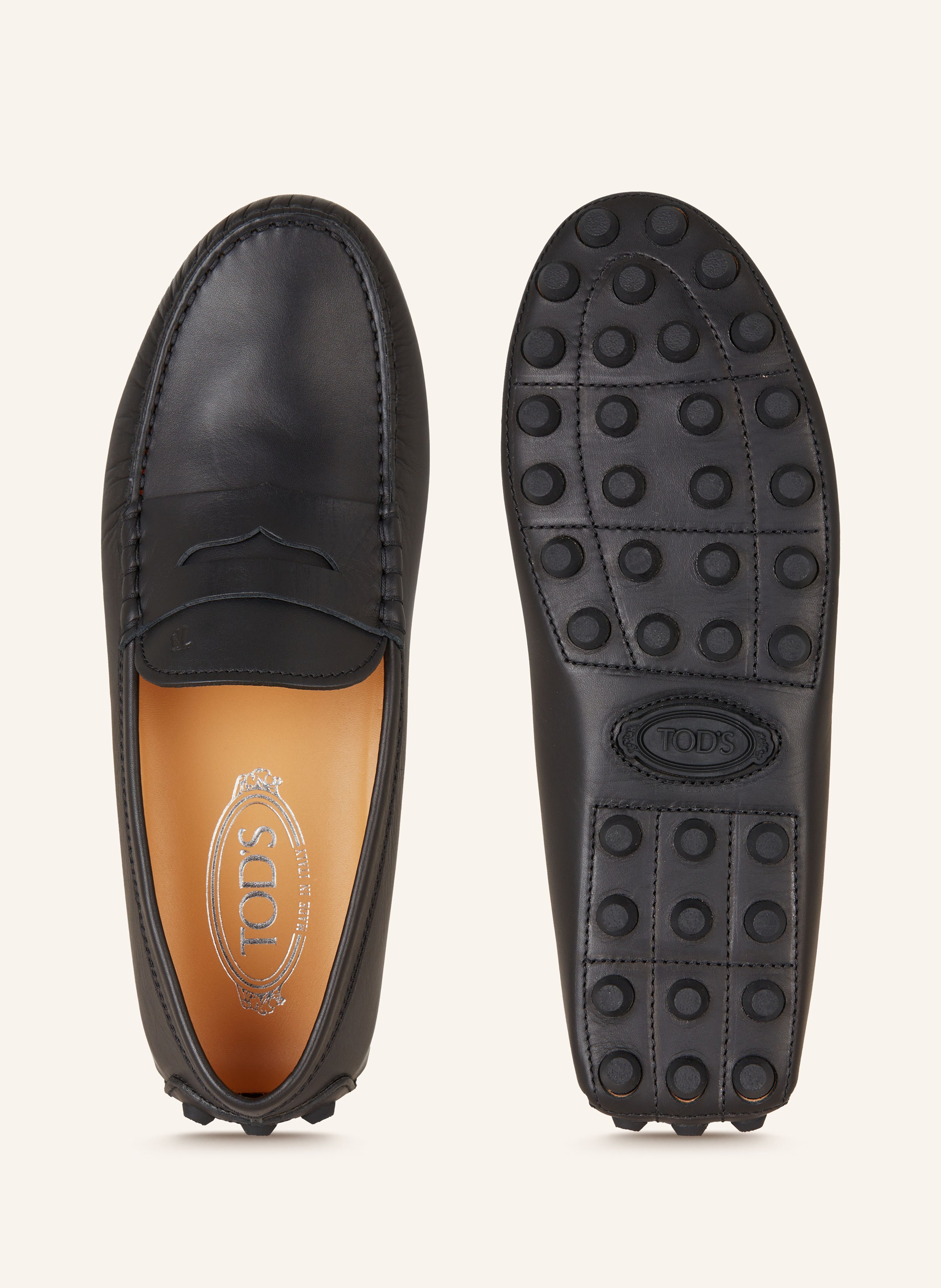 Thumbnail - Tod's Mokassins Gommino schwarz