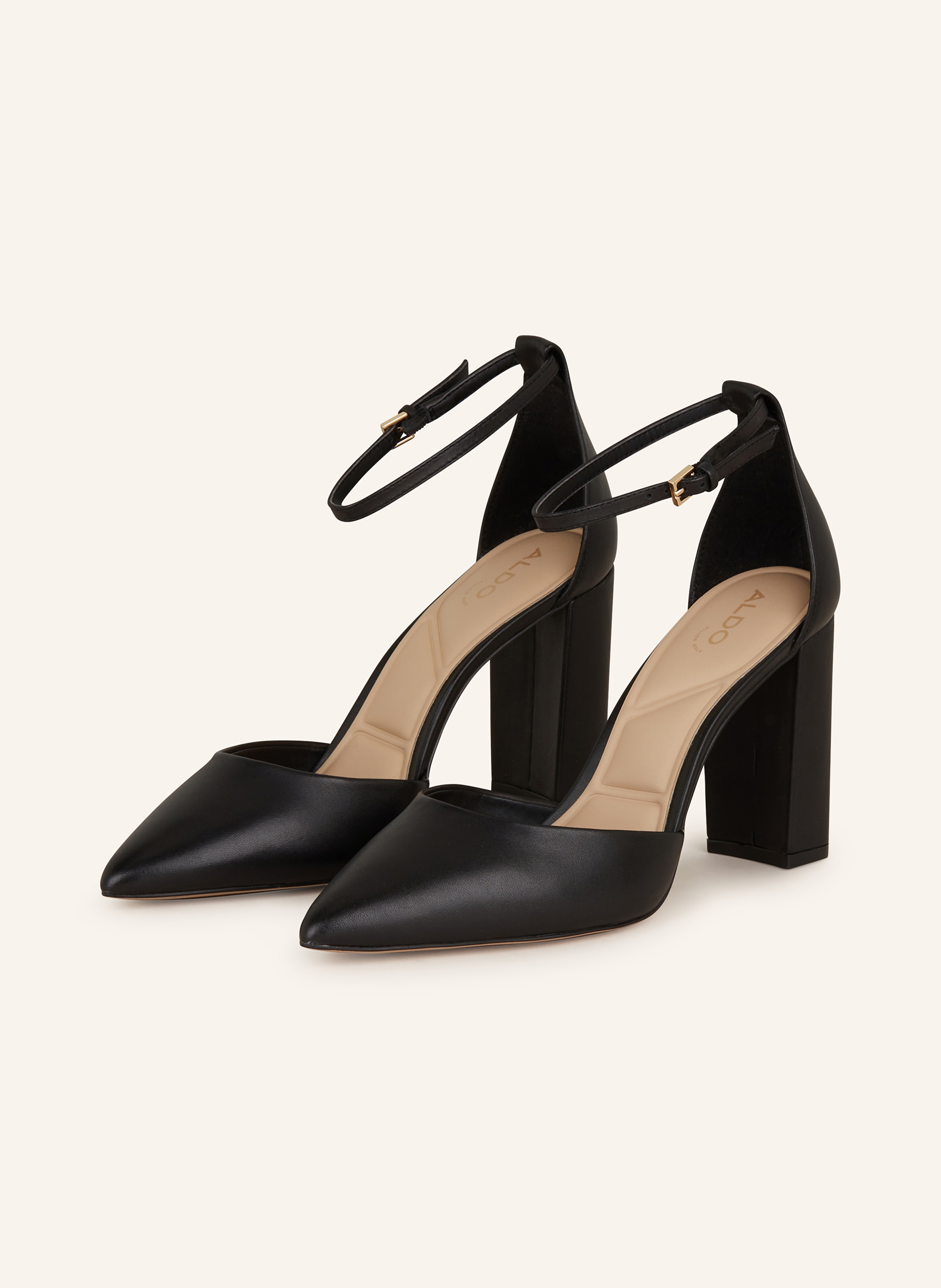 Buy Aldo Women Simalia Black Synthetic Heels Sandals Online