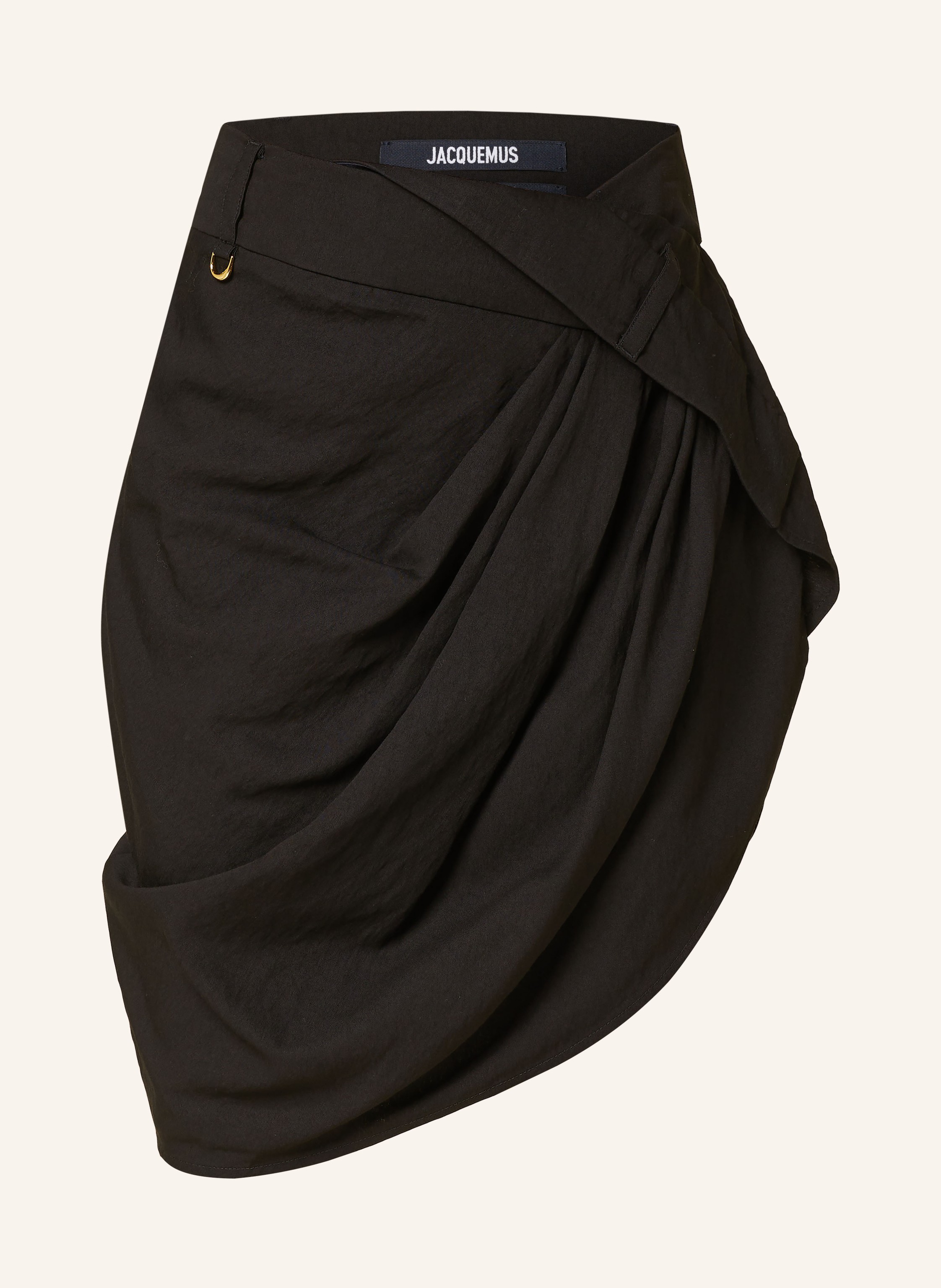 JACQUEMUS Skirt LA MINI JUPE CARACO in black