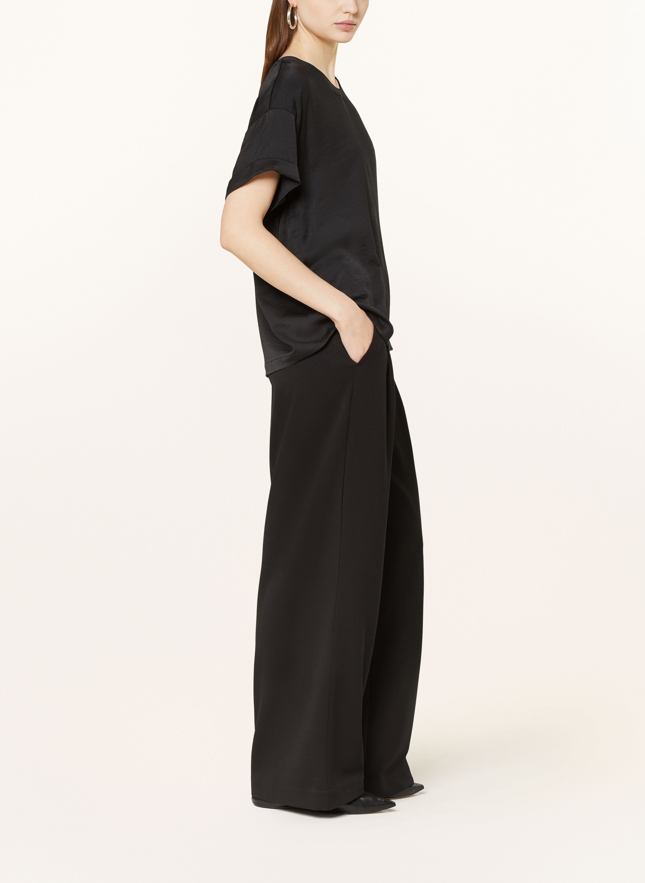 Thumbnail - Msch Copenhagen Marlenehose Mschhenrika schwarz
