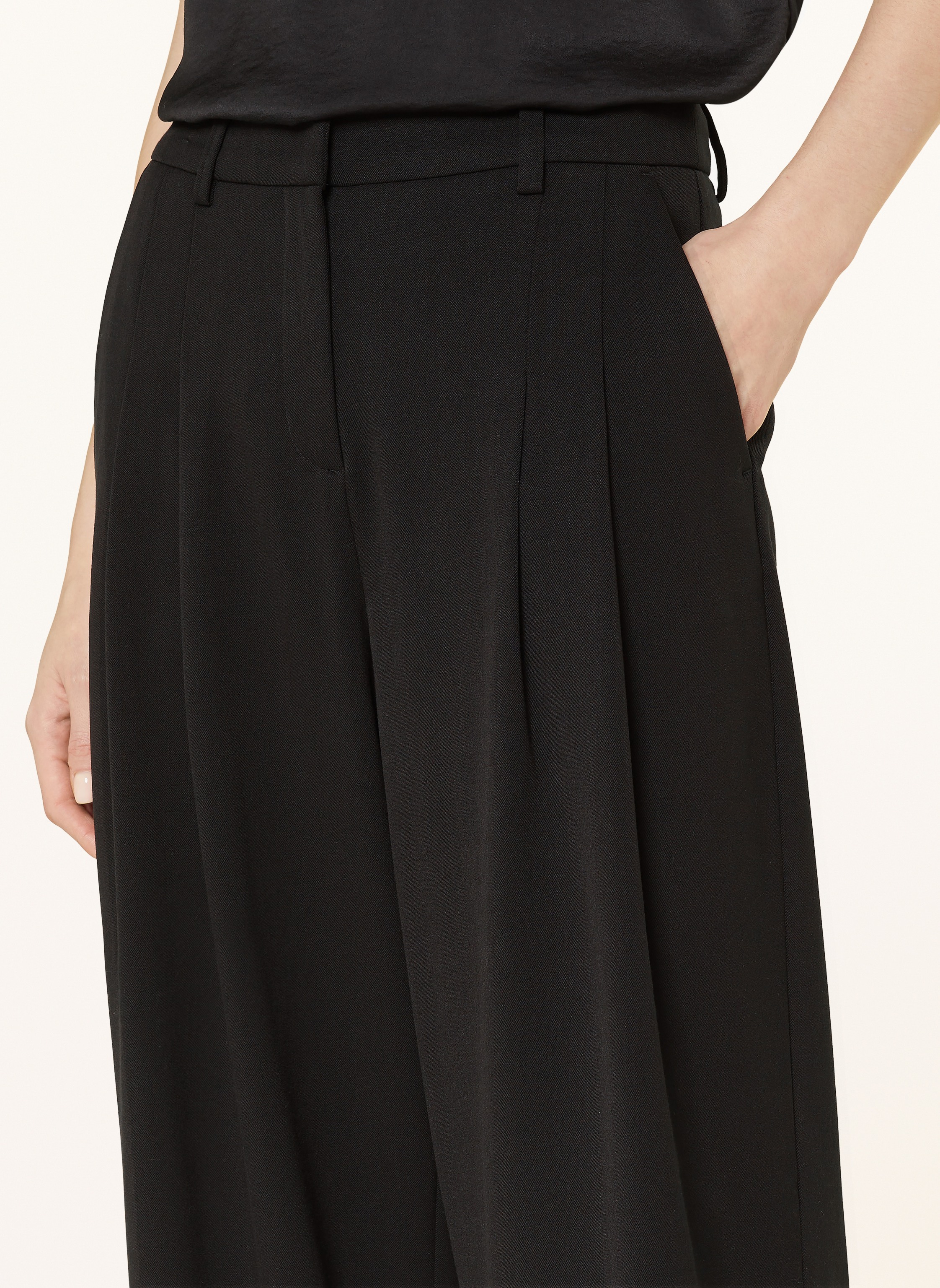 Thumbnail - Msch Copenhagen Marlenehose Mschhenrika schwarz