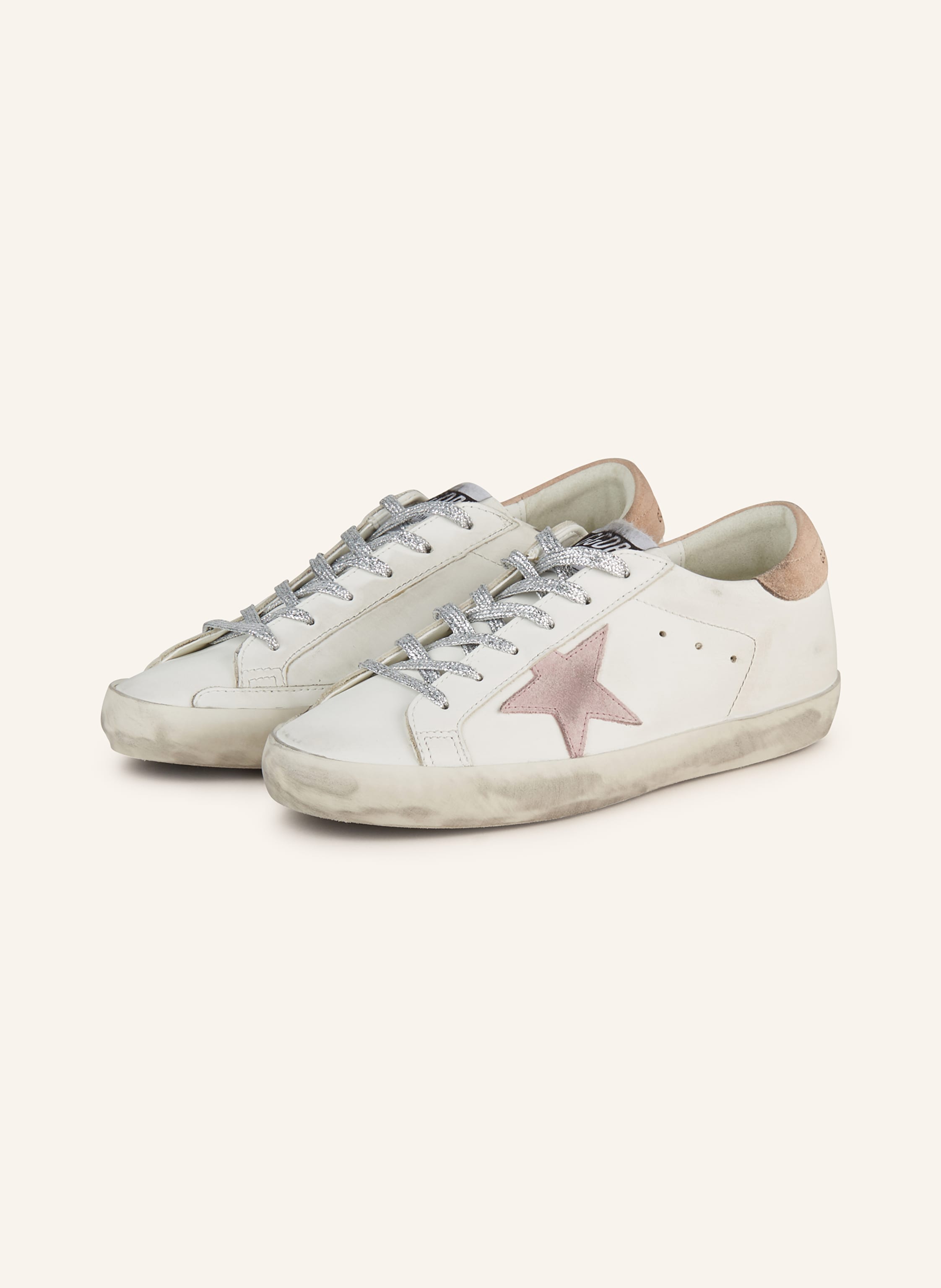 Golden goose white superstar sneakers sale