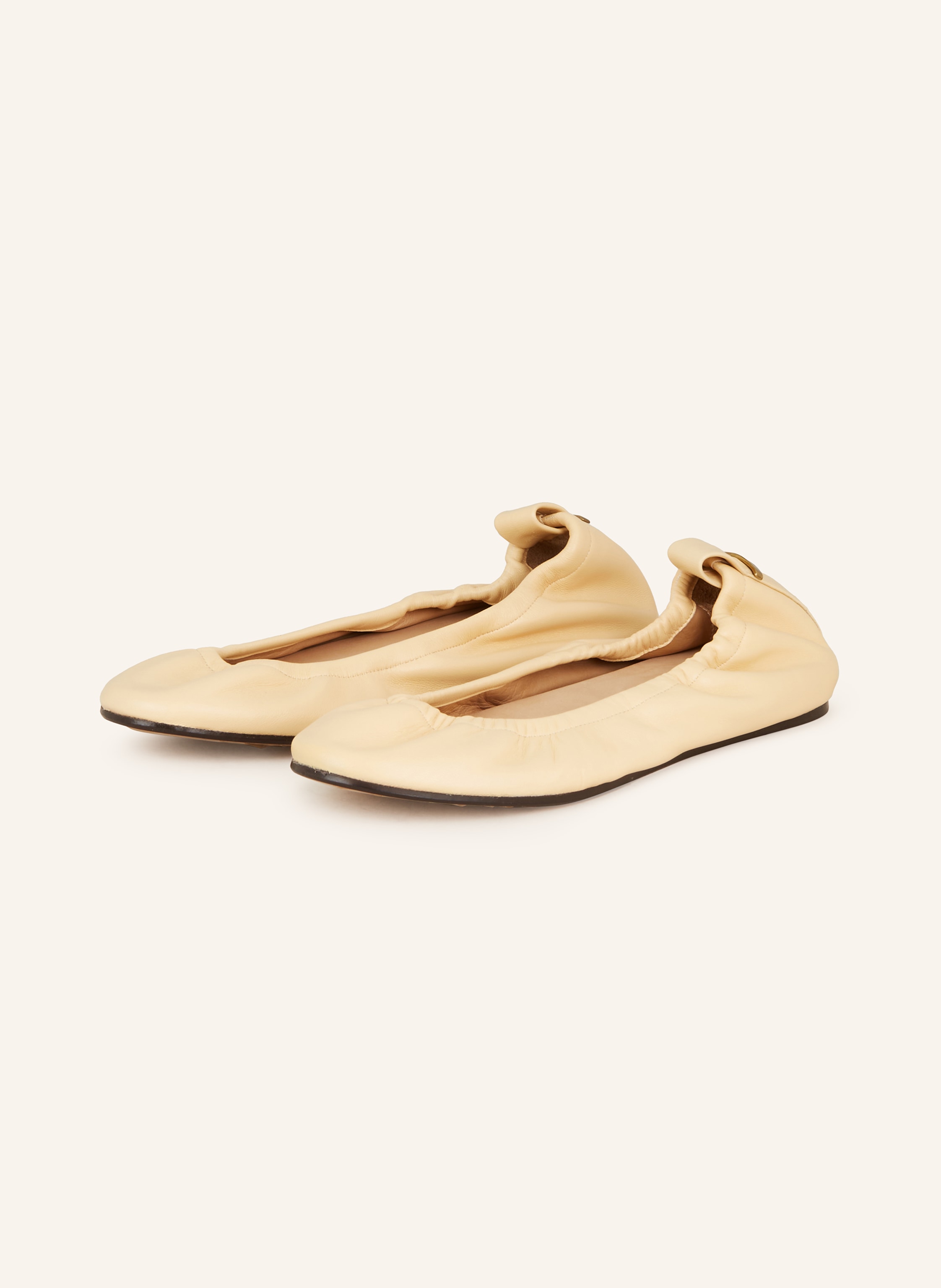 ISABEL MARANT Ballet flats BELNA GB in nude