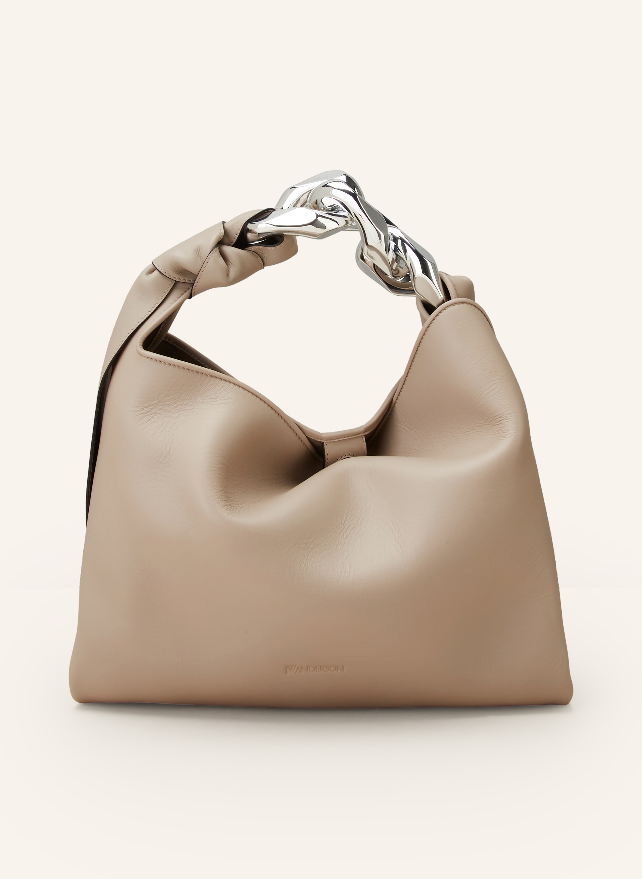 JW ANDERSON Hobo bag CHAIN SMALL in taupe