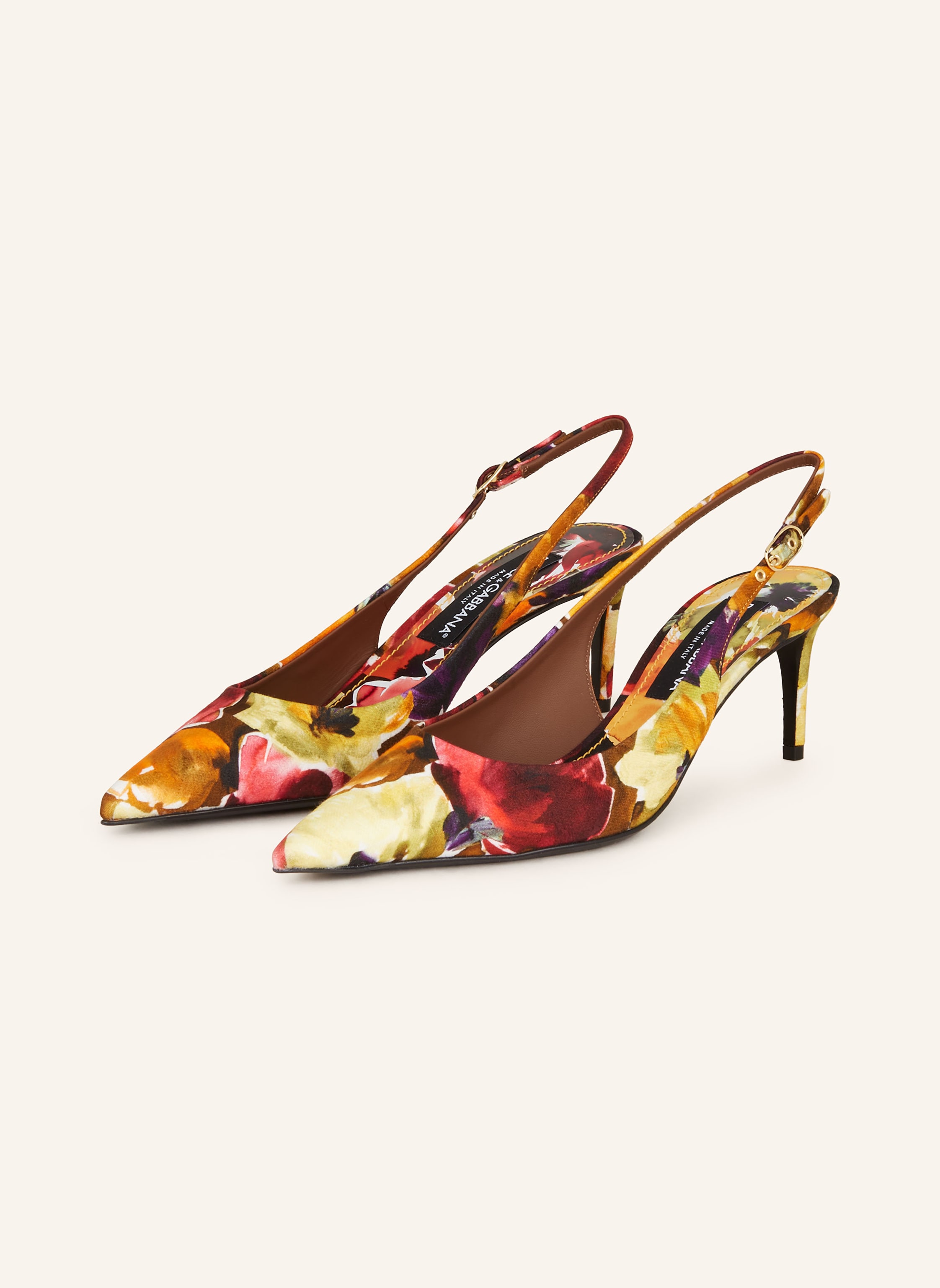 Dolce and best sale gabbana slingback shoes