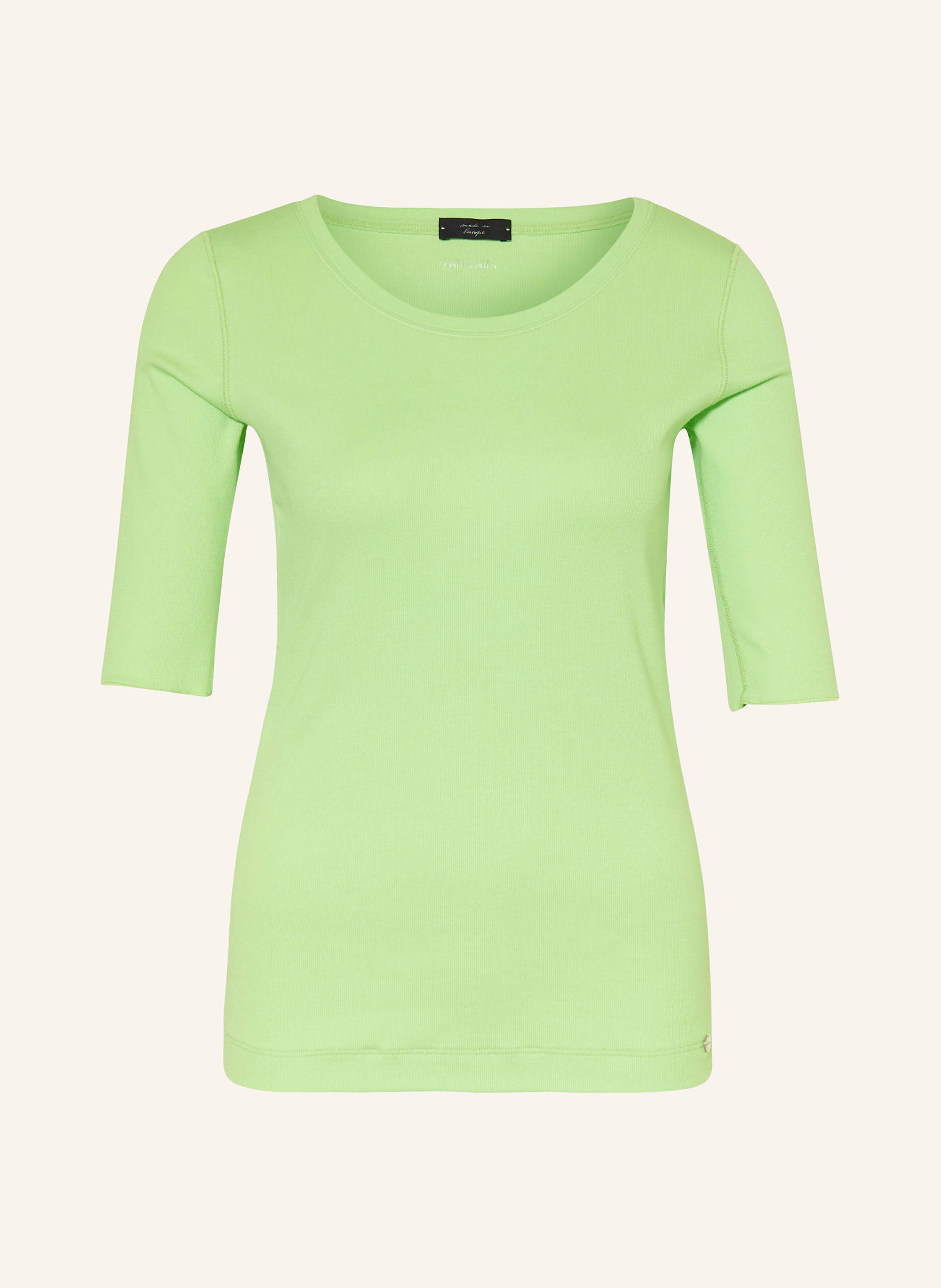 MARC CAIN T-Shirt in hellgrün