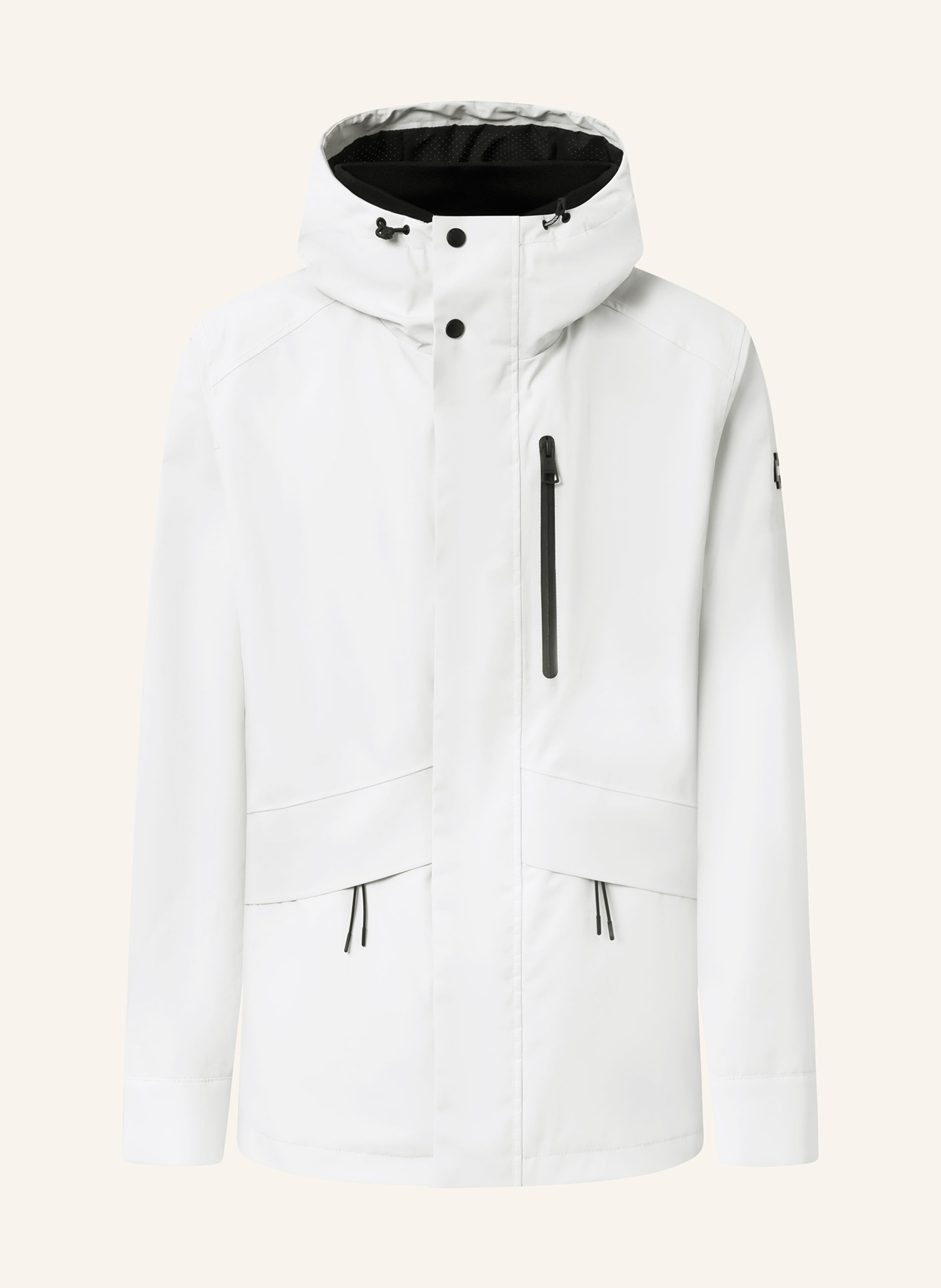 STRELLSON Rain jacket RAIN CRASHER in light gray
