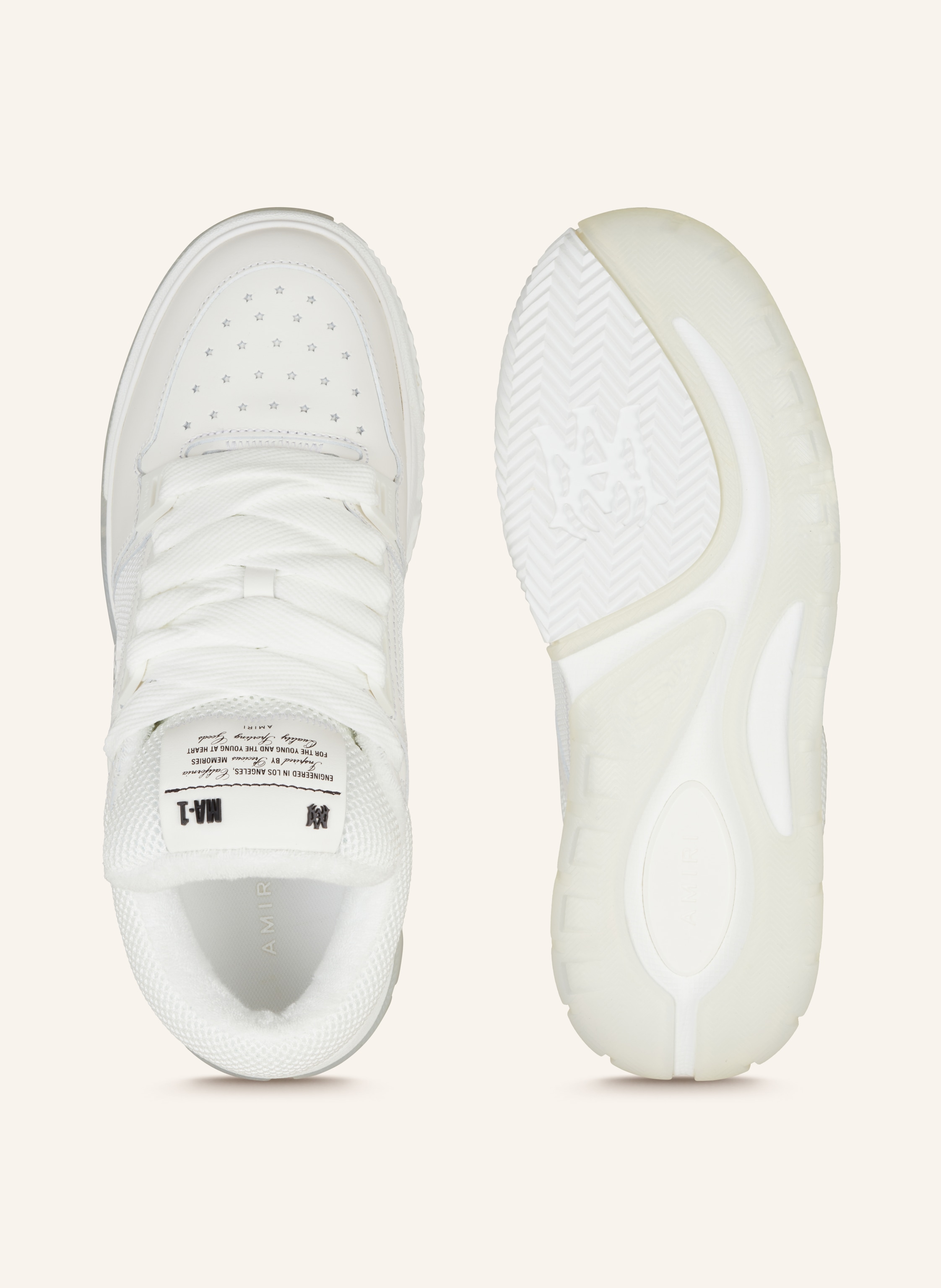 Thumbnail - Amiri Sneaker Ma 1 weiss