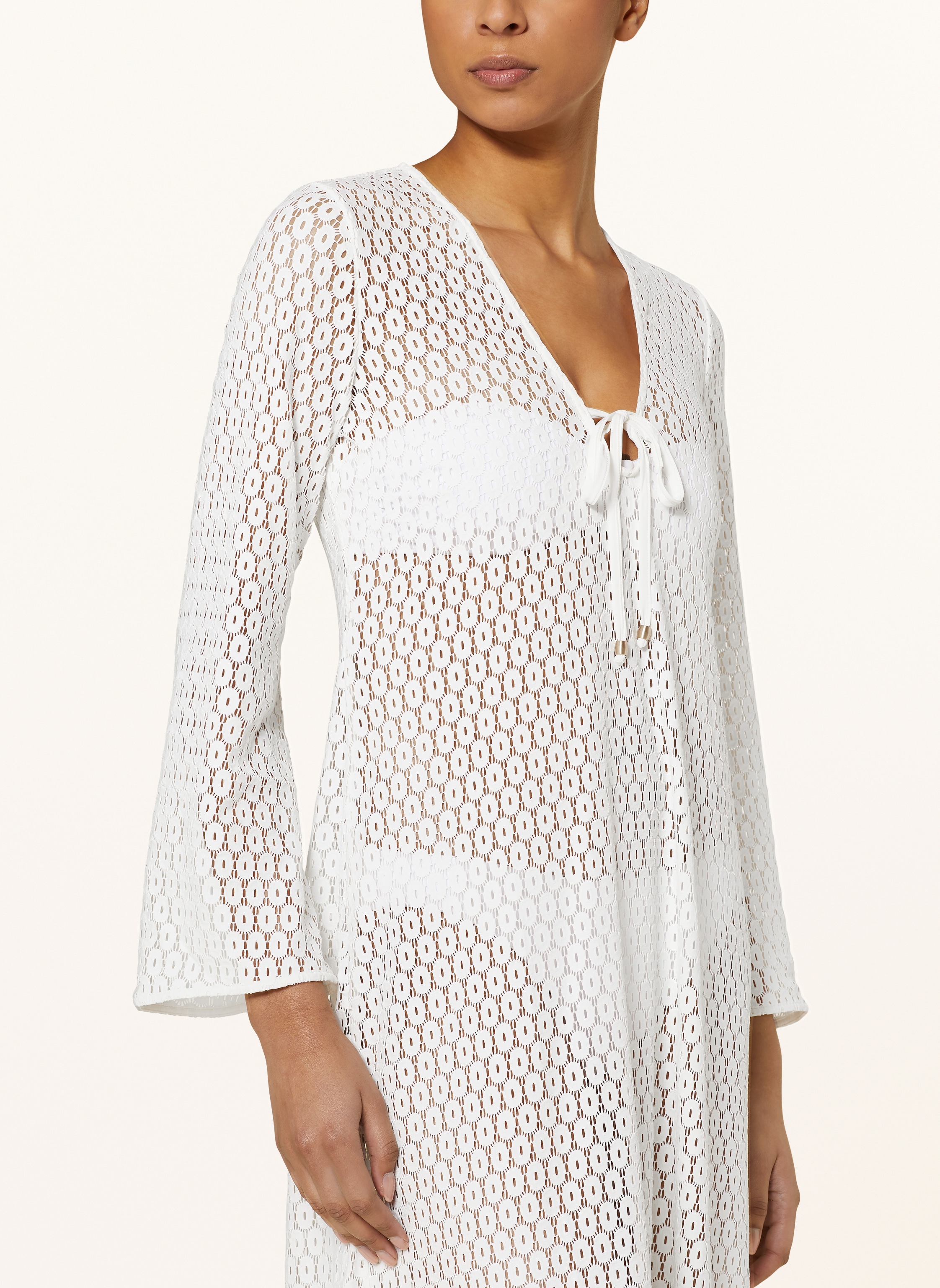 Thumbnail - Jets Australia Strandkleid Jetset Aus Spitze weiss