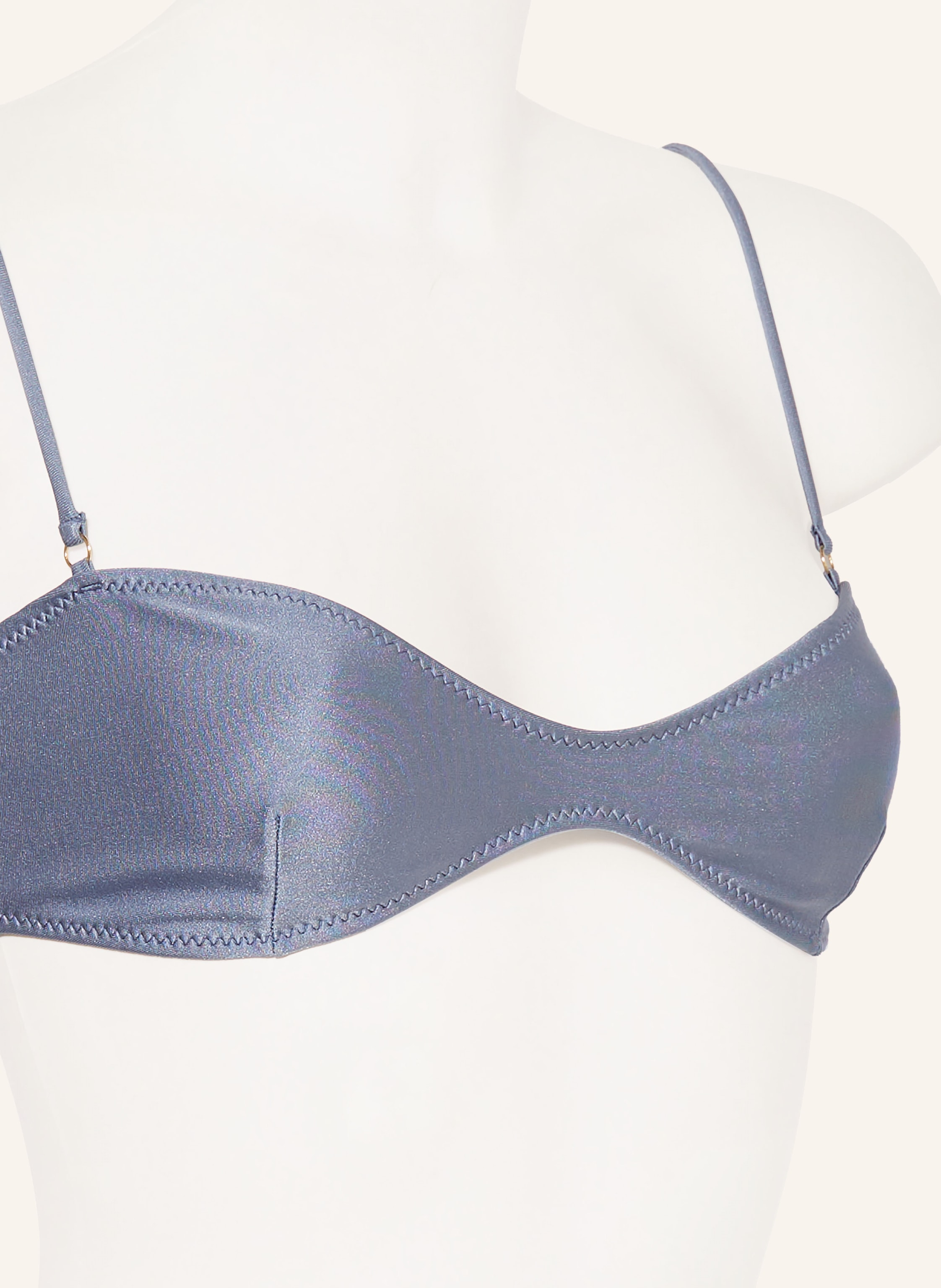 Thumbnail - Janthee Bralette-Bikini-Top Jaz blau