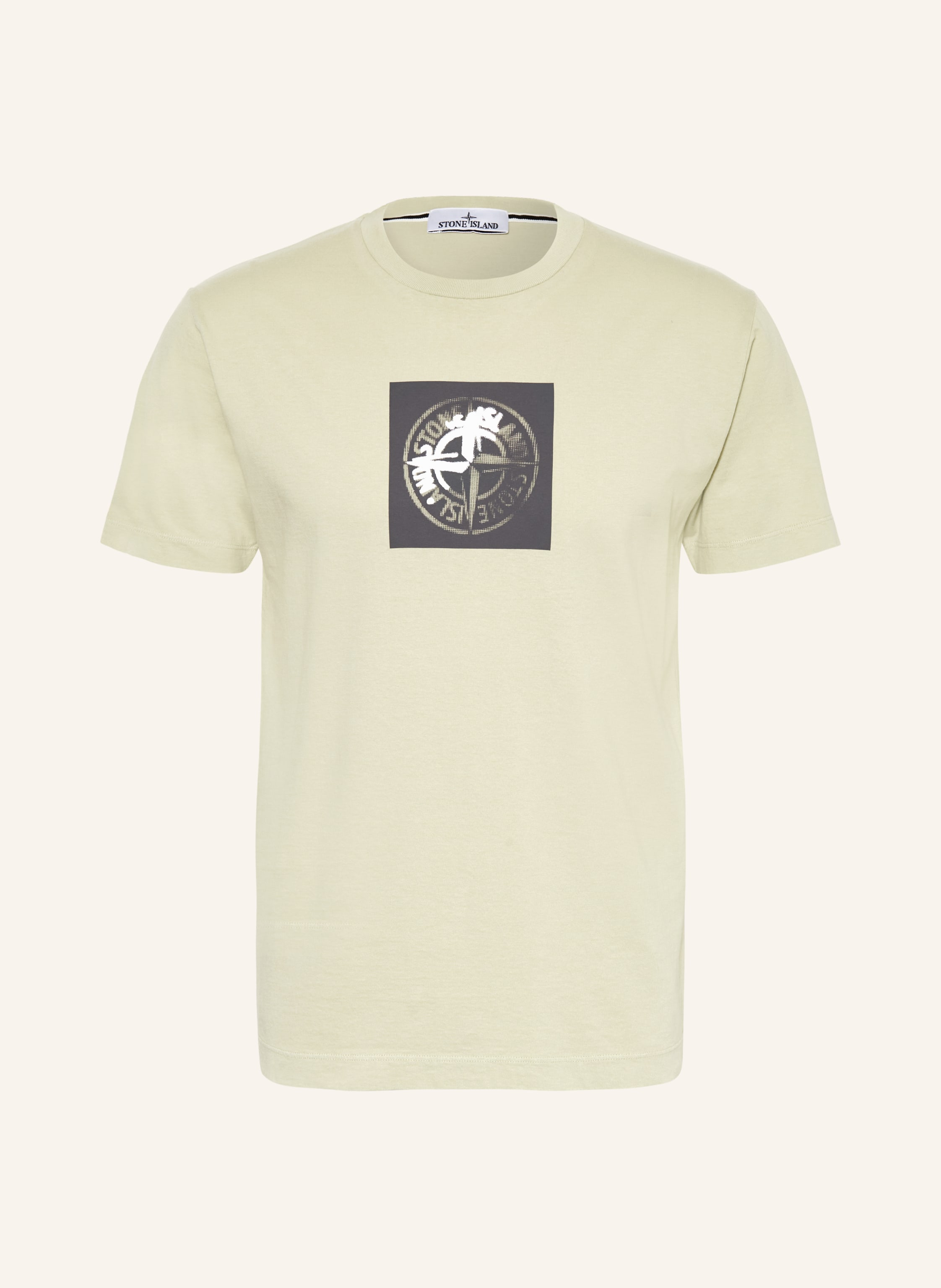 Stone island store t shirt beige