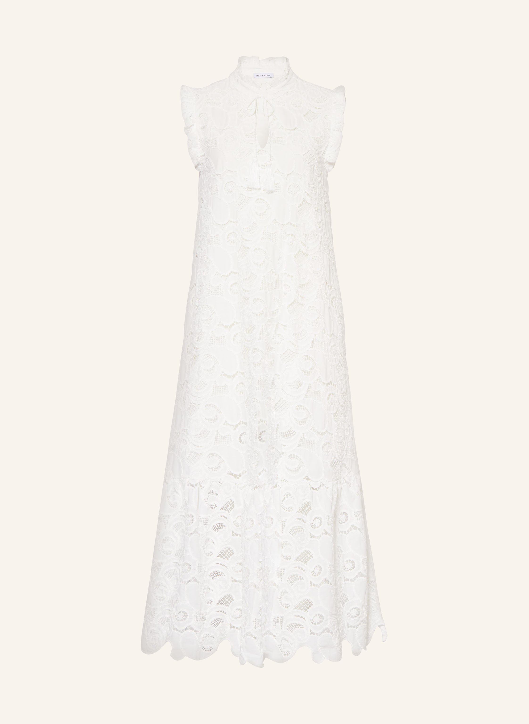 MRS HUGS Kleid Aus Lochspitze In Weiss mrs-hugs-kleid-aus-lochspitze-in-weiss