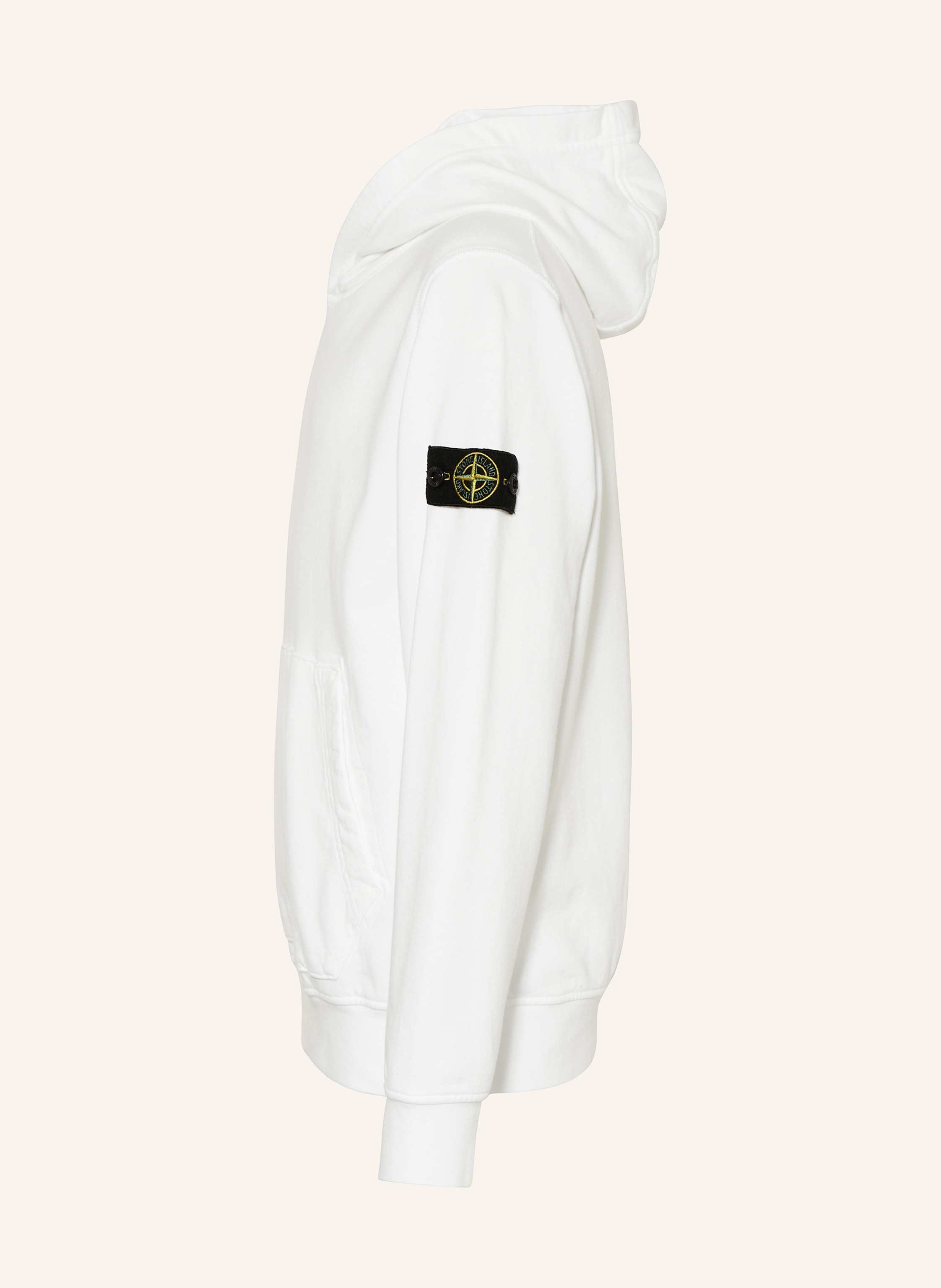 Thumbnail - Stone Island Junior Hoodie weiss