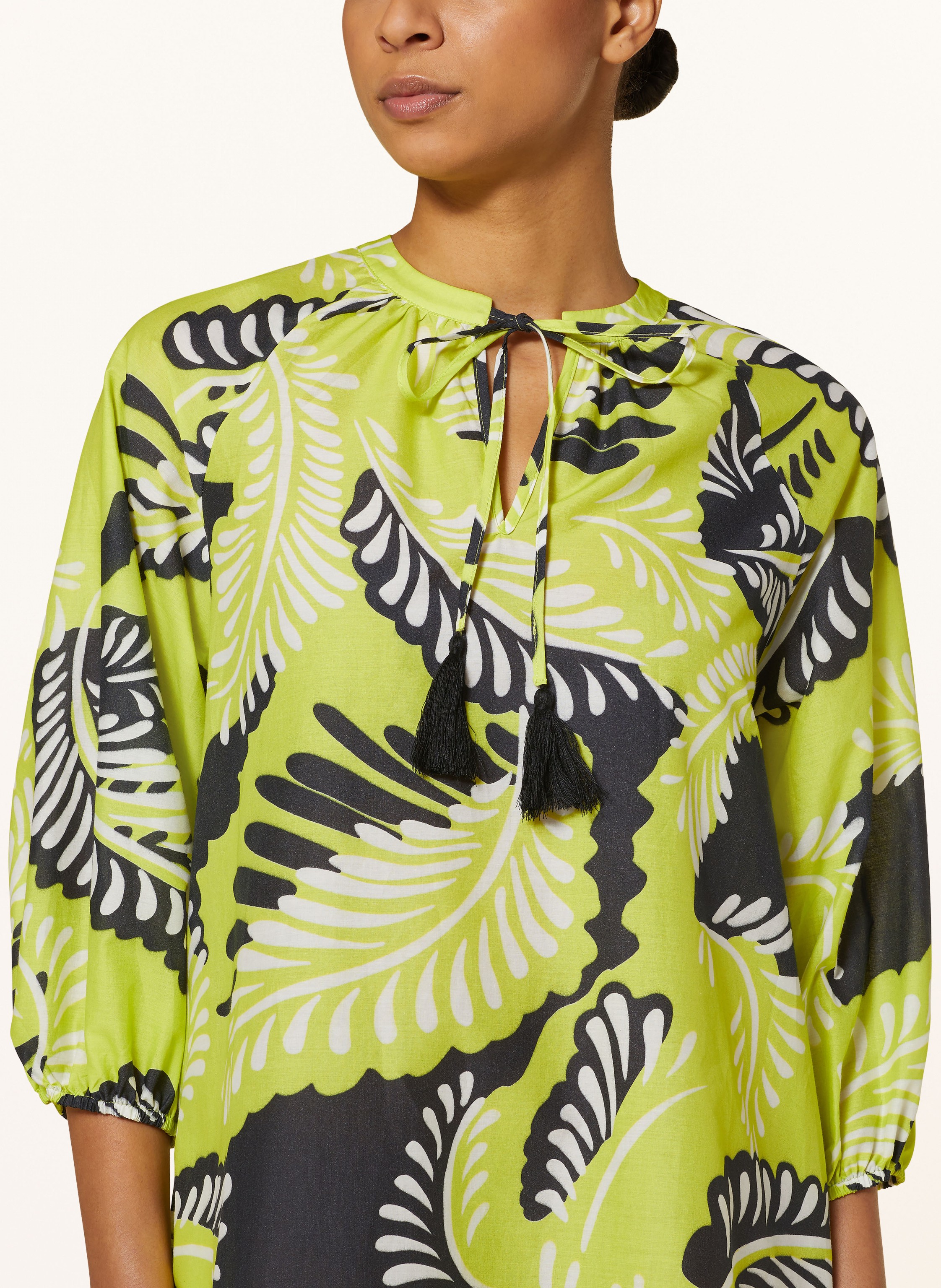 Thumbnail - Darling Harbour Kleid Mit 3/4-Arm gelb