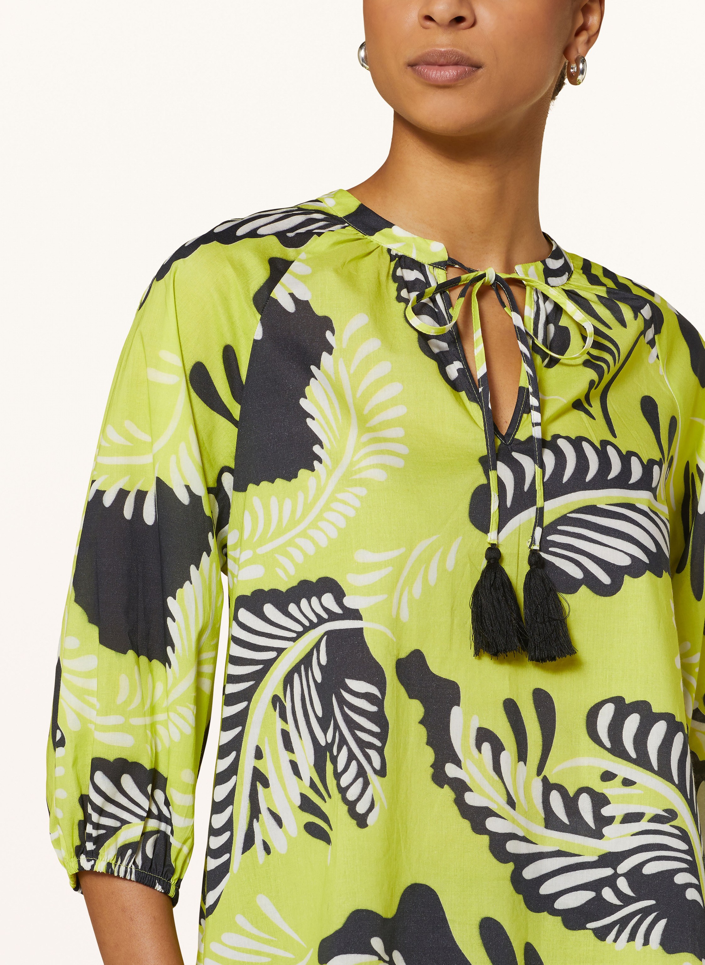 Thumbnail - Darling Harbour Blusenshirt Mit 3/4-Arm gruen